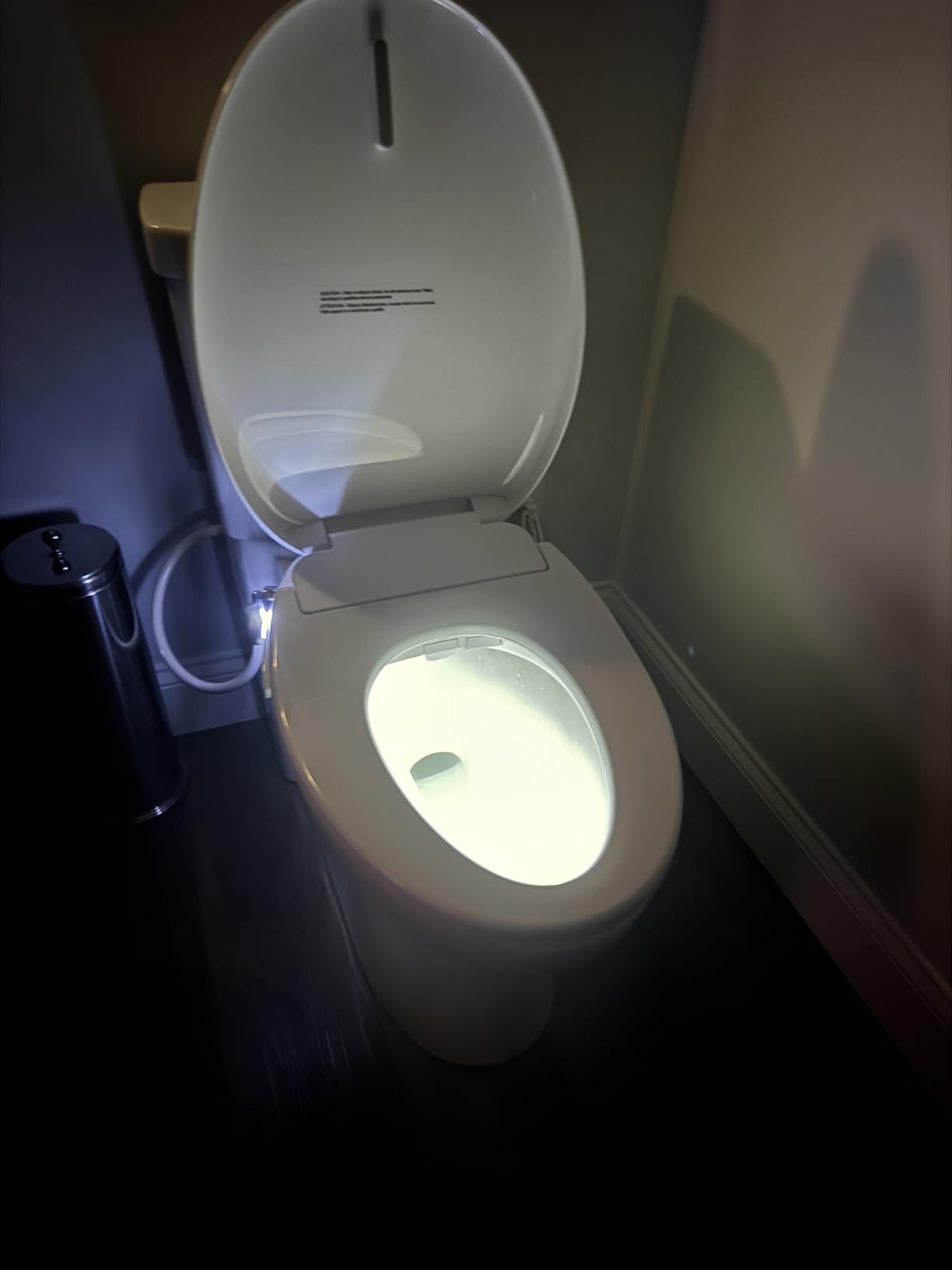 Bio Bidet BB500 Heated Electric Bidet Seat with Warm Water Wash, Night Light, Low Profile Design, Elongated - Customer Photo 1