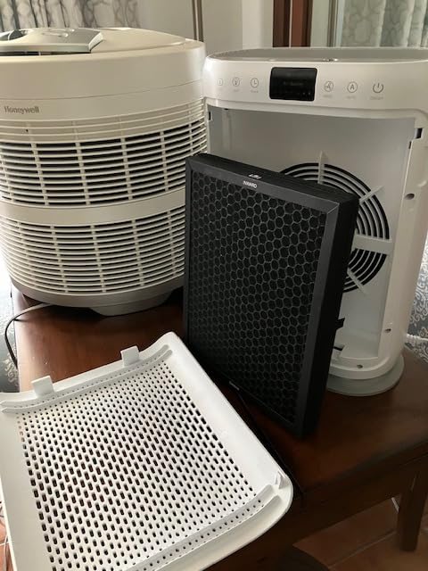 Air Purifiers for Home Large Room up to 2400sq.ft, LUNINO H13 HEPA Air Filter with PM 2.5 Display Air Quality Sensors, Aromatherapy Function, Air Cleaner for Dust, Smoke, Dander, Pets Hair, Pollen - Customer Photo 1