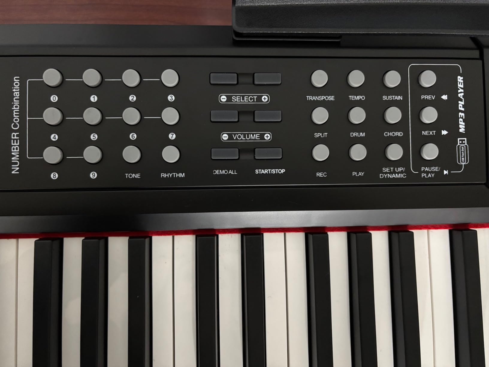 STRICH 88 Keys Weighted Keyboard with Sustain Pedal, Hammer-Action Digital Piano, 2x15W Built-In Speakers, Full-size Electric Piano Keyboard Supports USB-MIDI/Wireless Connect, SDP-120 - Customer Photo 1
