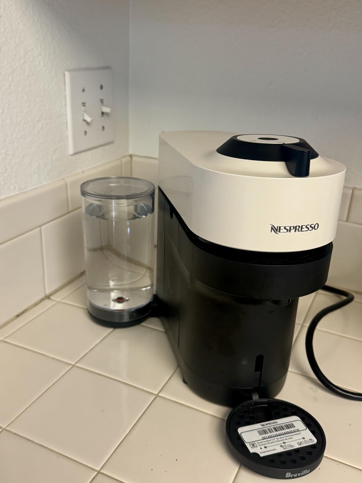Nespresso Vertuo Pop+ Coffee and Espresso Maker by Breville, Coconut White - Customer Photo 1