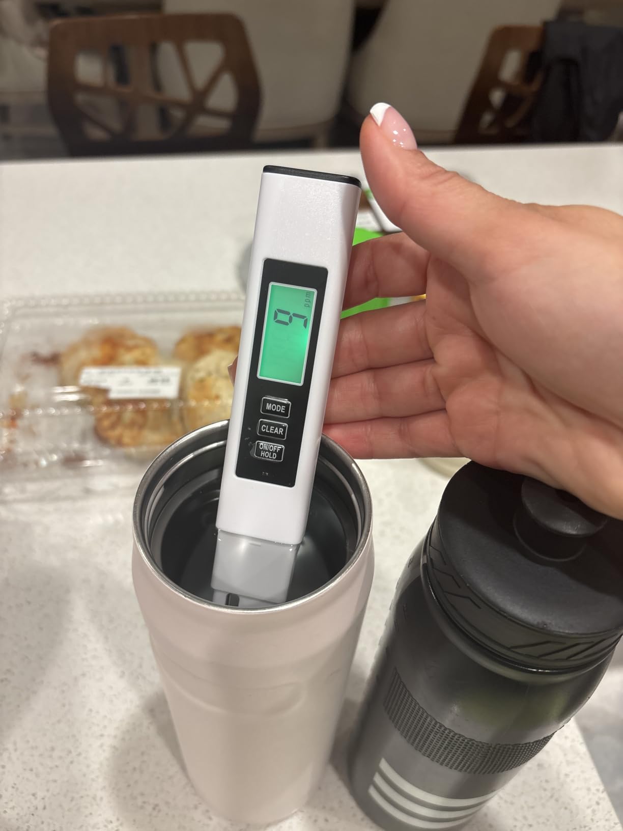 2025 All-New 4 in 1 Tds Meter Digital Water Tester - Accurate and Reliable TDS EC & Temp(°C,°F) Meter - 0-9999ppm - Professional Testing for Drinking Water, RO/DI System, Aquariums etc - Customer Photo 2