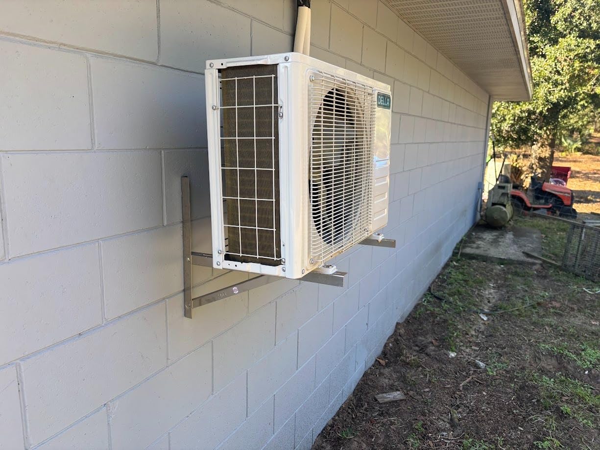 DELLA Econo Series 23000 BTU Mini Split Air Conditioner 17 SEER2, 230V Cools up to 1500 Sq. Ft, Works with Alexa and Wifi, Heater Ductless Inverter System with Heat Pump,16ft Installation Kit - Customer Photo 1