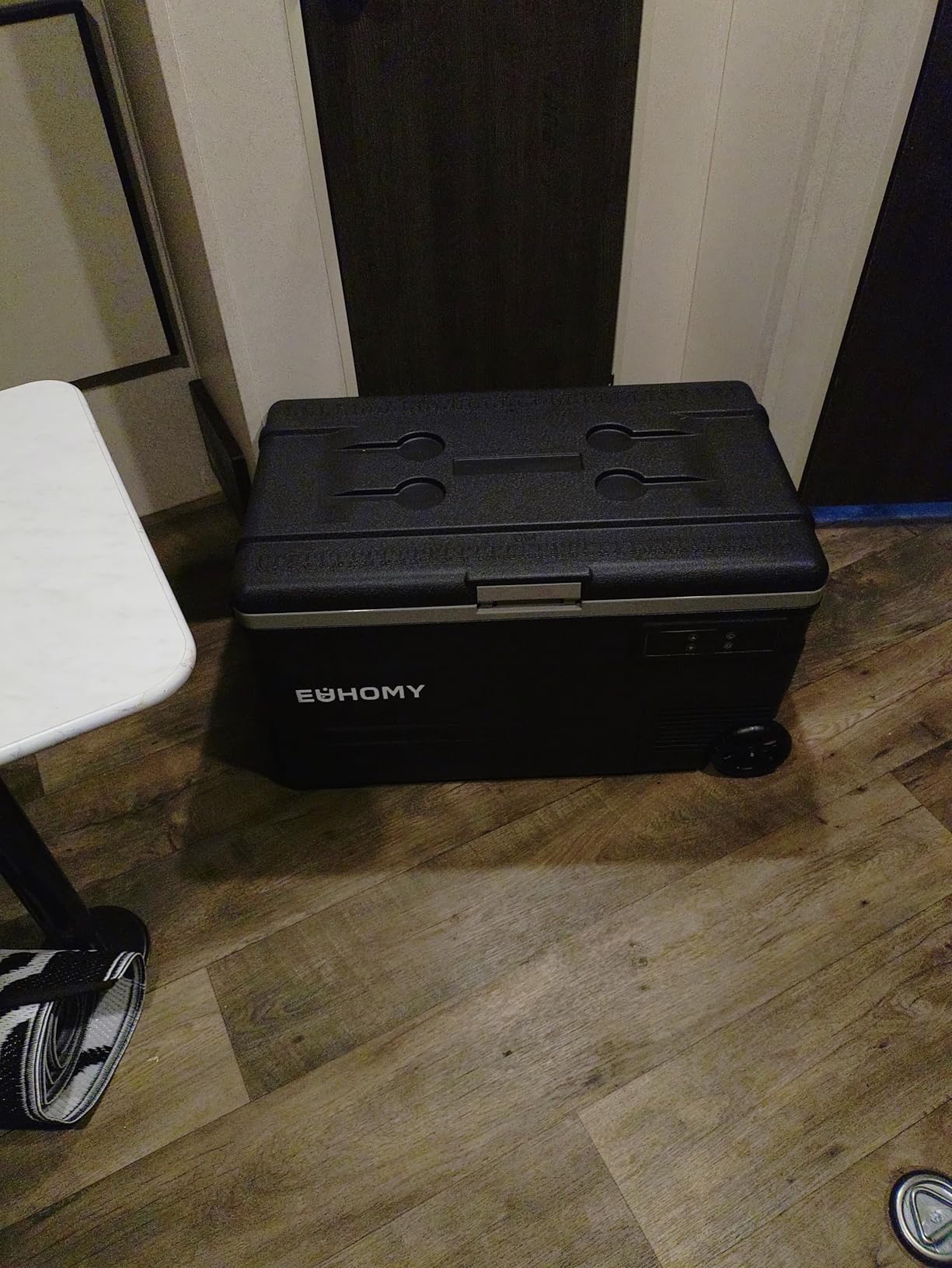 EUHOMY 12 Volt Refrigerator, 80QT(75L) 12V Fridge, Electric Cooler APP Control, Car Fridge 12/24V DC 100-240V AC, Car Refrigerator 0℉~68℉, 12 Volt Cooler for Camping, Trip, Truck, Boating, Outdoor Customer Review EUHOMY 12 Volt Refrigerator, 80QT(75L) 12V Fridge, Electric Cooler APP Control, Car Fridge 12/24V DC 100-240V AC, Car Refrigerator 0℉~68℉, 12 Volt Cooler for Camping, Trip, Truck, Boating, Outdoor - Customer Photo 1