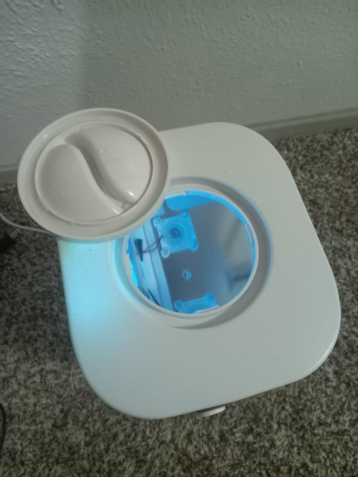 Portable Air Conditioners w/Remote, Mini Air Conditioner, 5400mAh Built-in Battery, 1.2L Water Tank & Ice Box, Auto-off Timer, Evaporative Air Cooler With 3Speeds, Desktop Fan For HomeOutdoors - Customer Photo 1