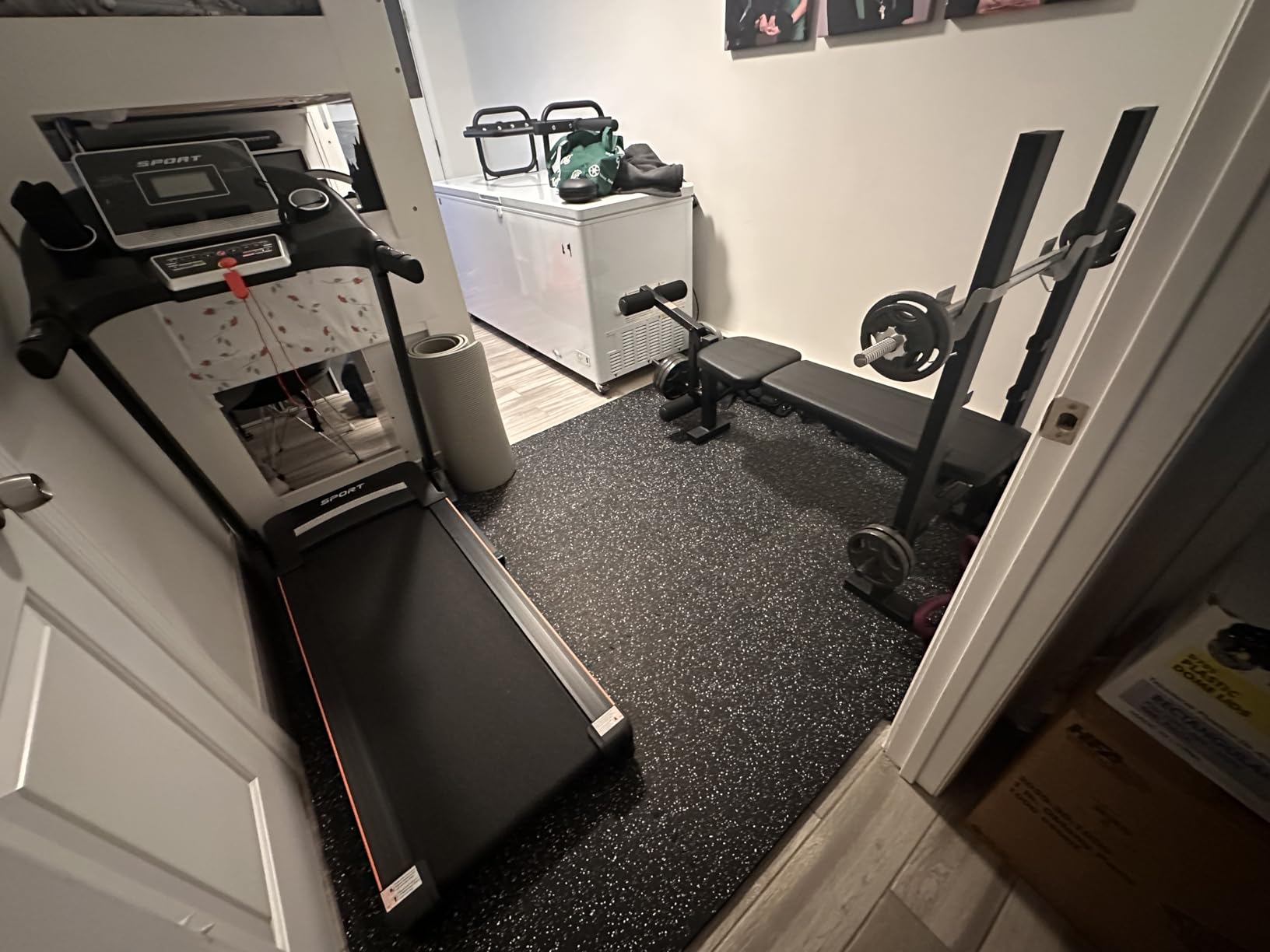Treadmills for Home, Treadmill with 0-15% Auto Incline, 3HP Folding Treadmills for Running Walking with 300LBS Weight Capacity, Incline Treadmill Equipped with Bluetooth & Pulse Monitor - Customer Photo 1