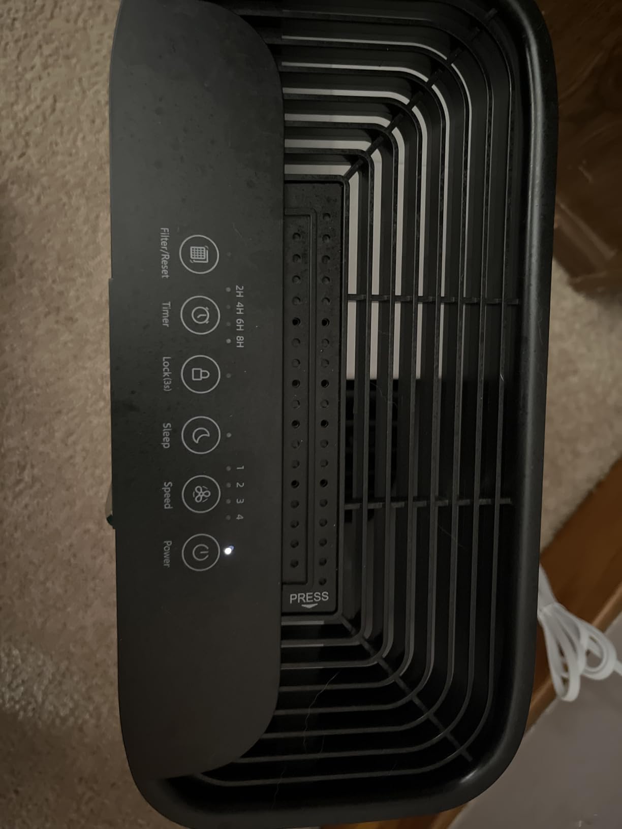 Air Purifiers for Home Large Room 2200 Ft² with Washable Filters, MOOKA HEPA Filter Pet Air Purifier for Bedroom with Fragrance, Air Cleaner for Smoke Dust Pollen Pets Hair Odor, KJ190L White - Customer Photo 2