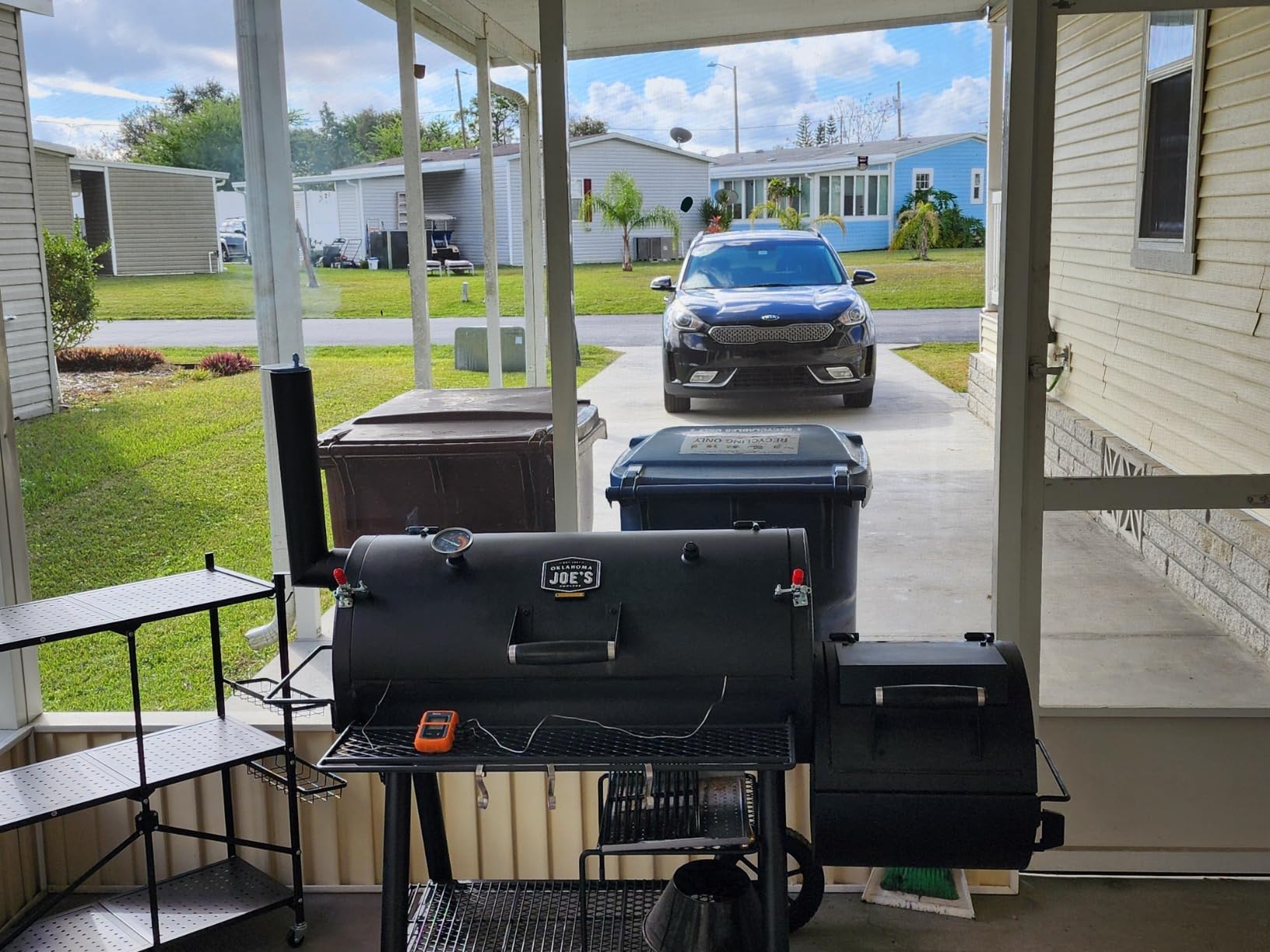 Oklahoma Joes Highland Offset Reverse Flow Smoker and Grill - 24203003 - Customer Photo 1