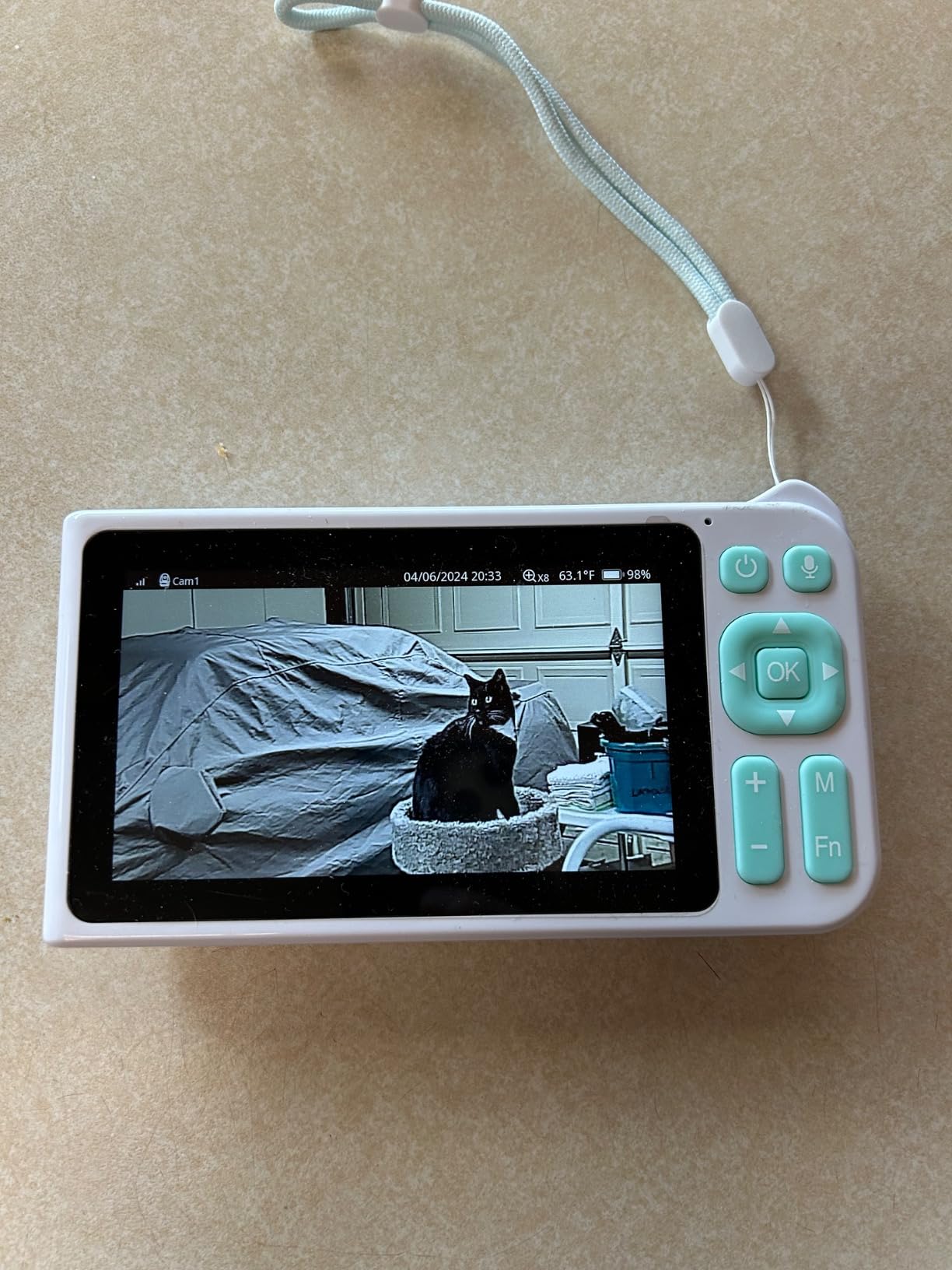 Video Baby Monitor, 2000ft Long Range, Enhanced Signal Stability, No WiFi, 5
