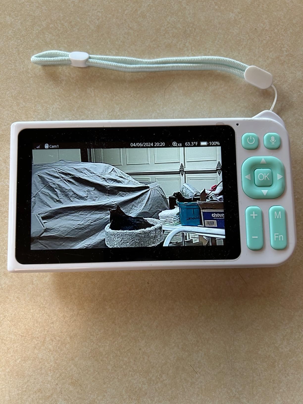 Video Baby Monitor, 2000ft Long Range, Enhanced Signal Stability, No WiFi, 5