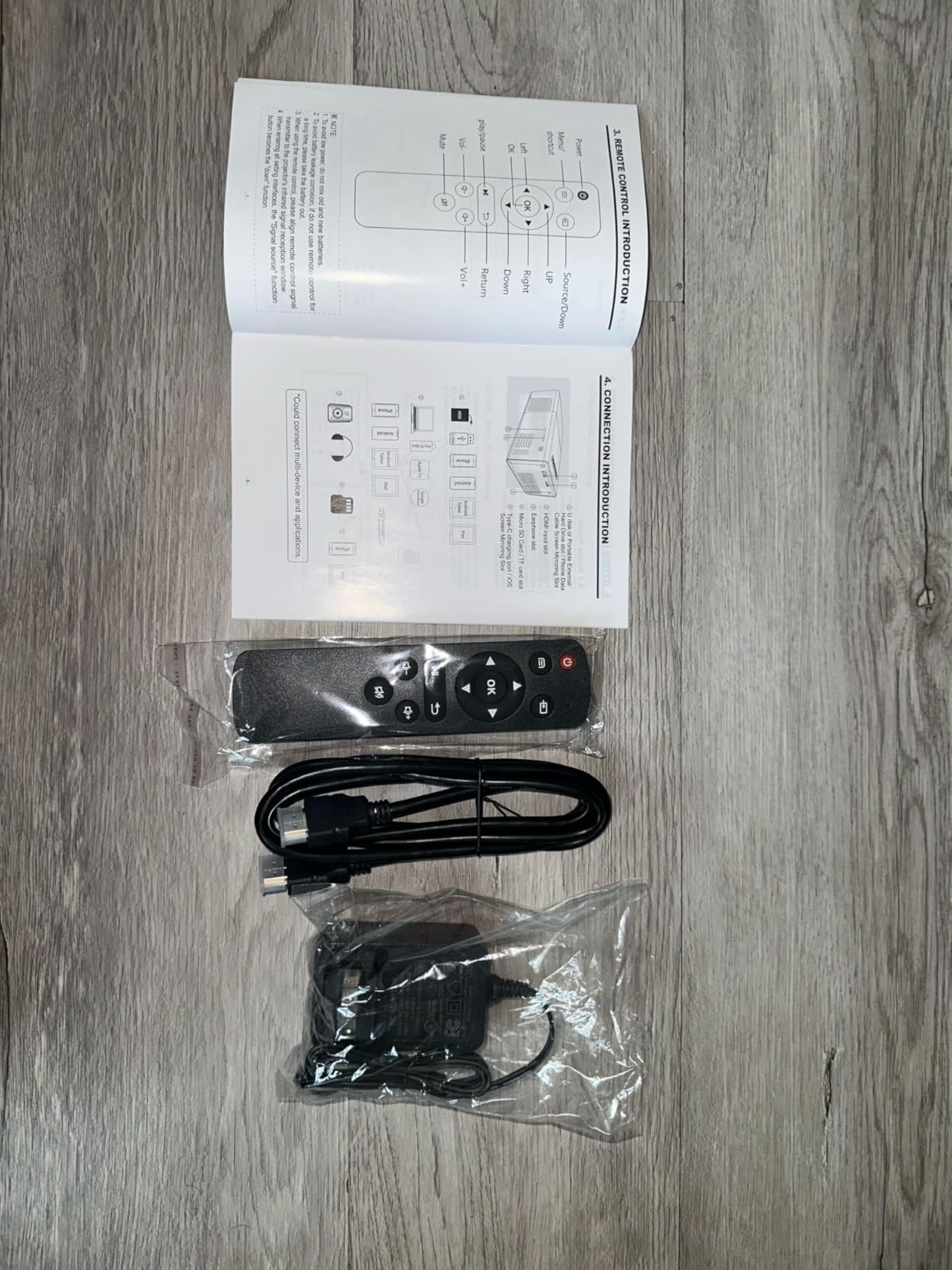 PVO Mini Projector Portable For Cartoon, Outdoor Video Projectors, LED Pico Movie-Projector for Home Theater, Kids Gift, Video Can Be Easily Mirrored Directly to The Projector Via Data Cable - Customer Photo 1