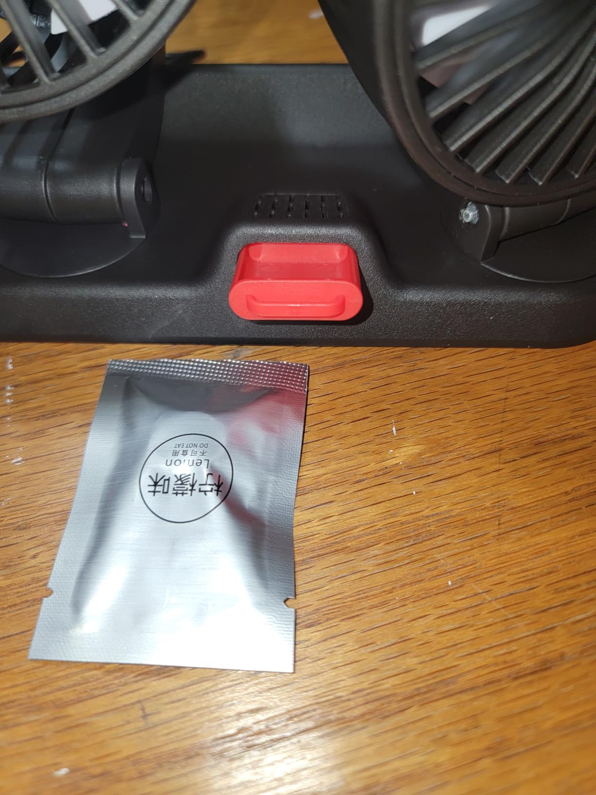Portable 3-Head Car Cooling Fan - 2-Speed Adjustable, 360° Rotating, Cigarette Lighter Plug, Powerful Airflow for Vehicles, RVs, and SUVs - Customer Photo 2