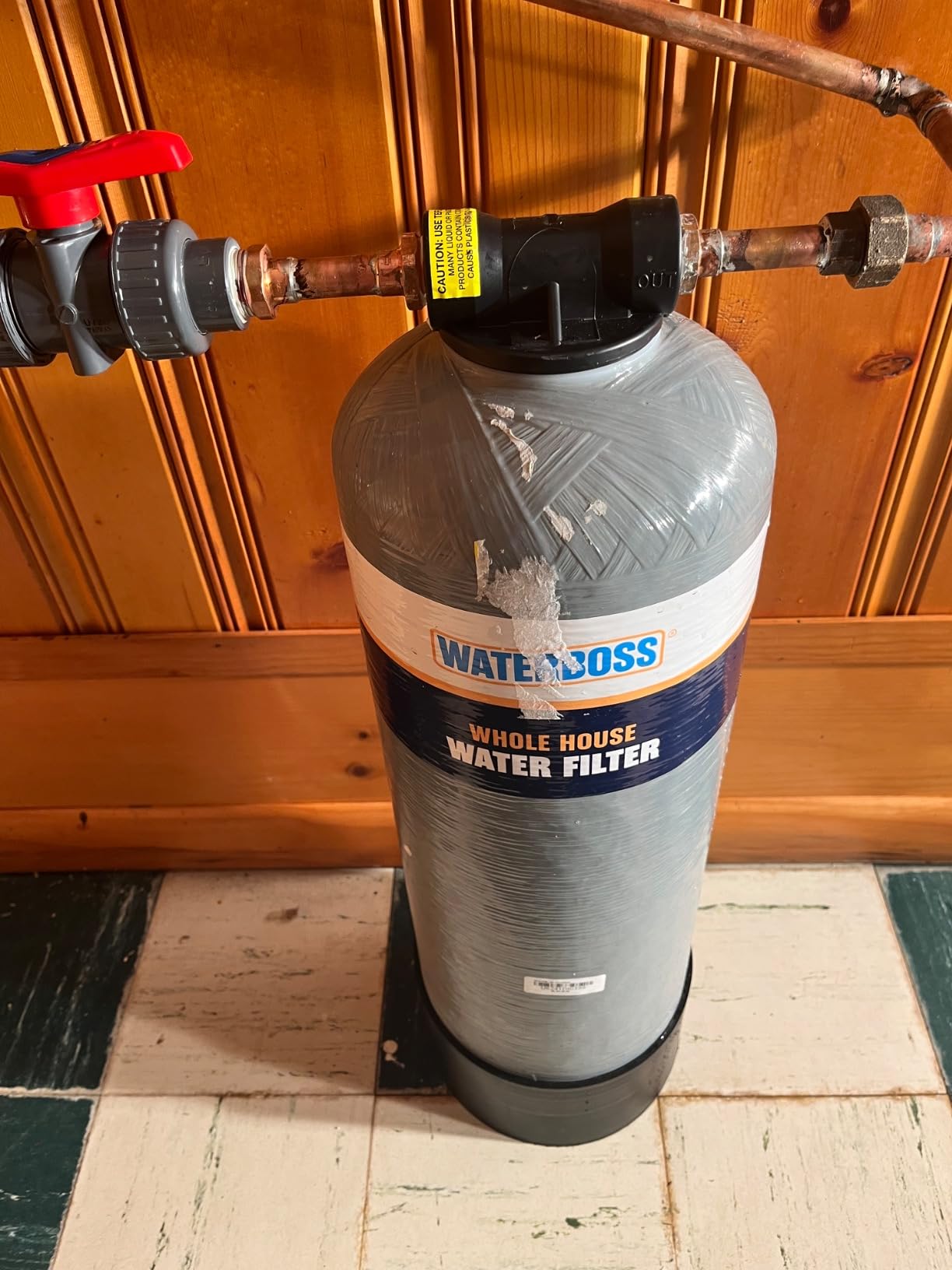 WaterBoss Whole House Salt Free Descaler System - Works with City & Well Water Filters - 6yr, 600,000 Gl - Water Softener Alternative for Home - WB-WH-DSCLR - Customer Photo 2