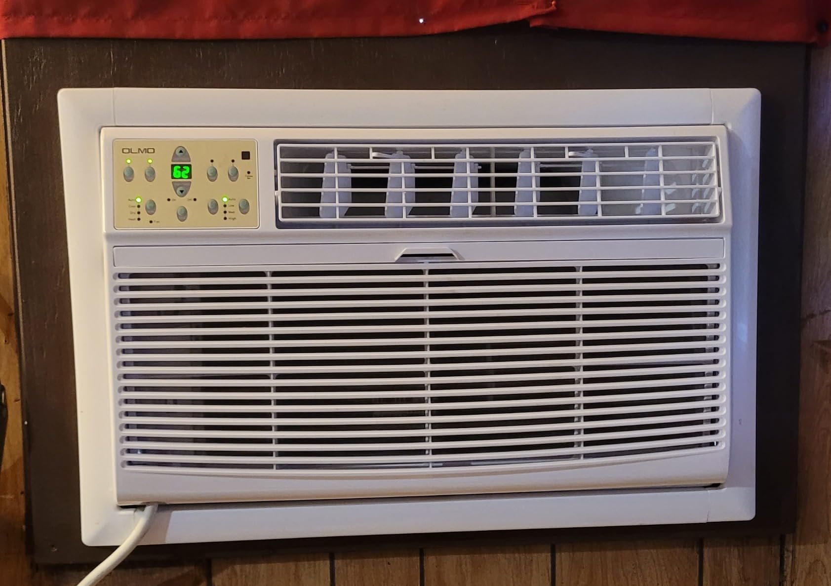 OLMO TTW 14,000 btu 230V Through-the-Wall Air Conditioner with Remote Control and built in Smart Kit, Cooling Only (R32 Refrigerant) - Customer Photo 2
