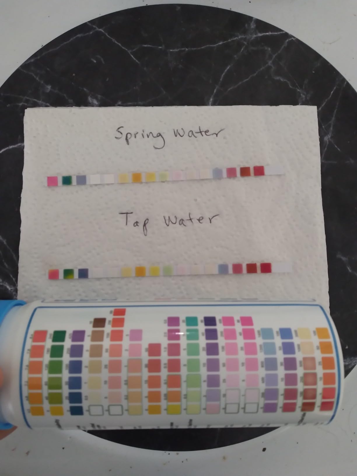AAwipes Drinking Water Test Strips 17 in 1 50 Strips + 2 Bacteria Tester Kits, Complete Water Testing Kits for Home, Well, Tap Water, City Water, Flood Water Testing Strips (K03-50) - Customer Photo 1