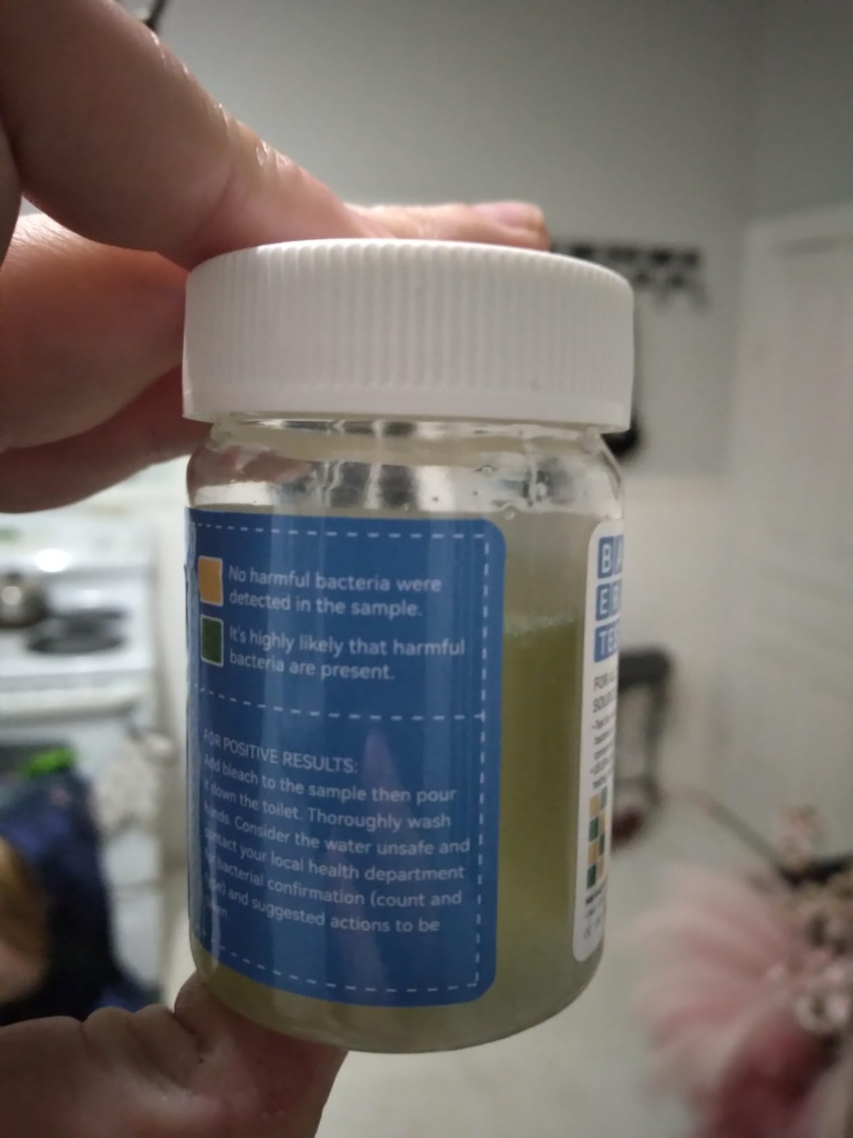 AAwipes Drinking Water Test Strips 17 in 1 50 Strips + 2 Bacteria Tester Kits, Complete Water Testing Kits for Home, Well, Tap Water, City Water, Flood Water Testing Strips (K03-50) - Customer Photo 2