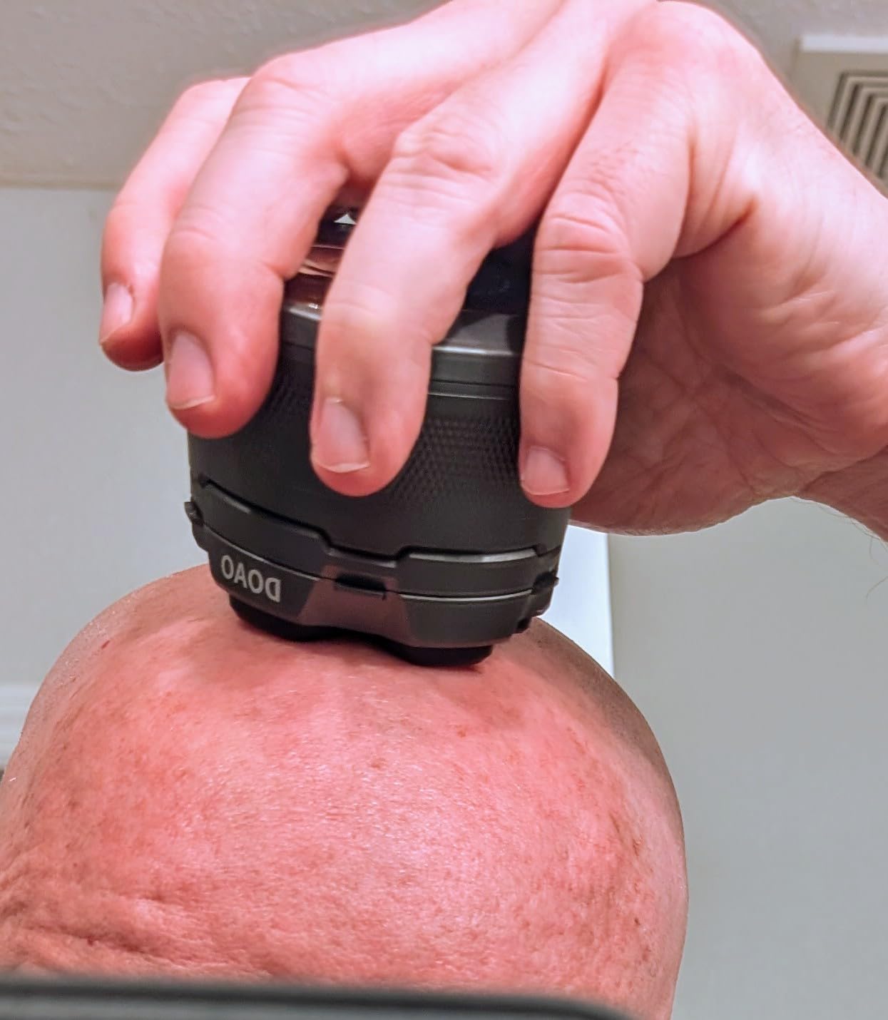 Head Shaver for Bald Men，DOAO Waterproof Wet Dry Bald Head Shavers, 6D LED Display Electric Rechargeable Head Shaving Kit with Type-C Charge - Customer Photo 2