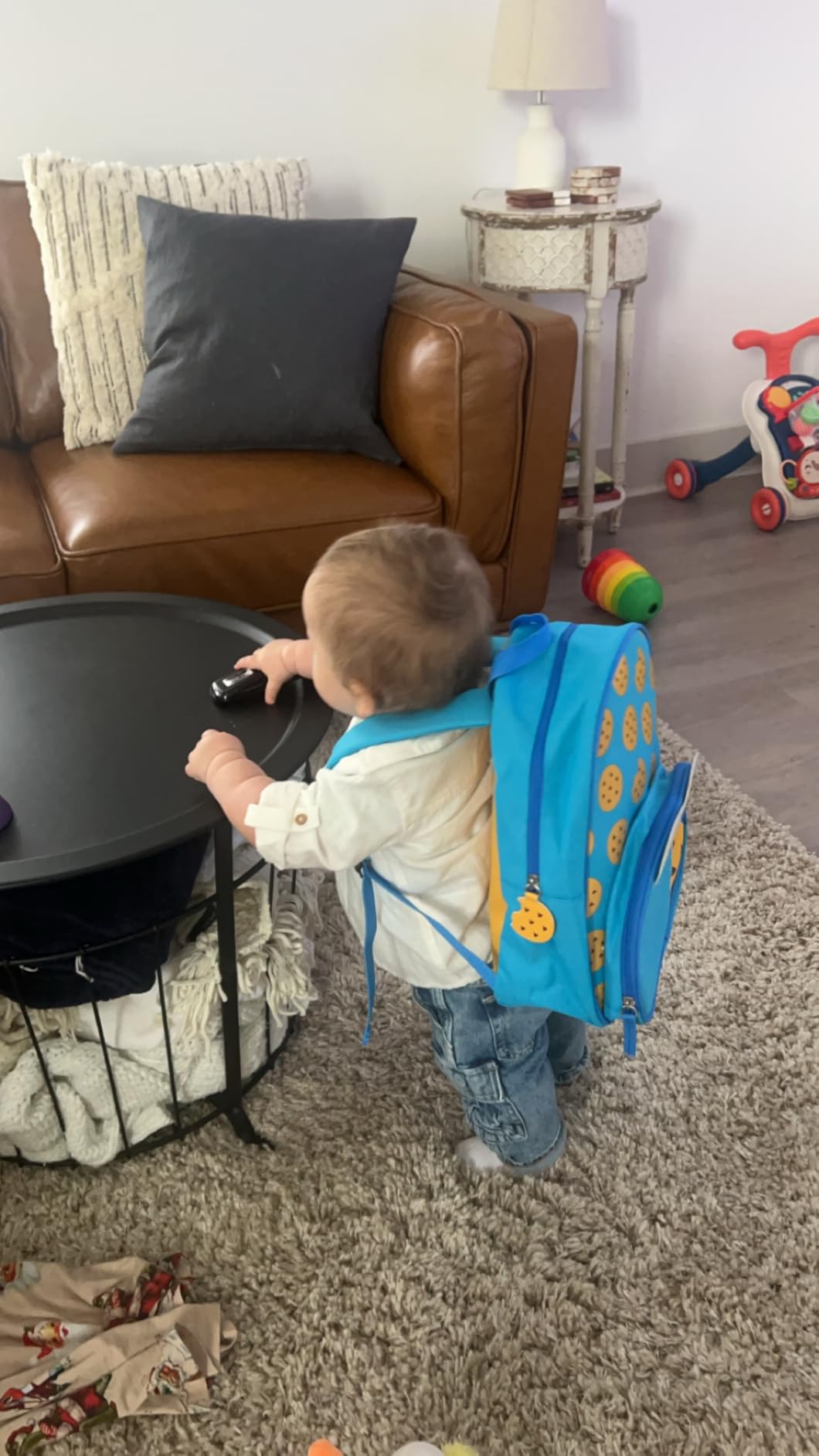 Skip Hop x Sesame Street Toddler Backpack with Safety Harness, Ages 1+, Elmo Customer Review Skip Hop x Sesame Street Toddler Backpack with Safety Harness, Ages 1+, Elmo - Customer Photo 2