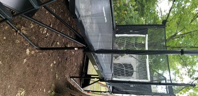 ACON X 17ft Rectangular Trampoline with Enclosure | Includes Safety Net, Safety Pad, Adjustable Ladder, and Ground Anchors | Ideal for Gymnastics and Advanced Tricks - Customer Photo 1