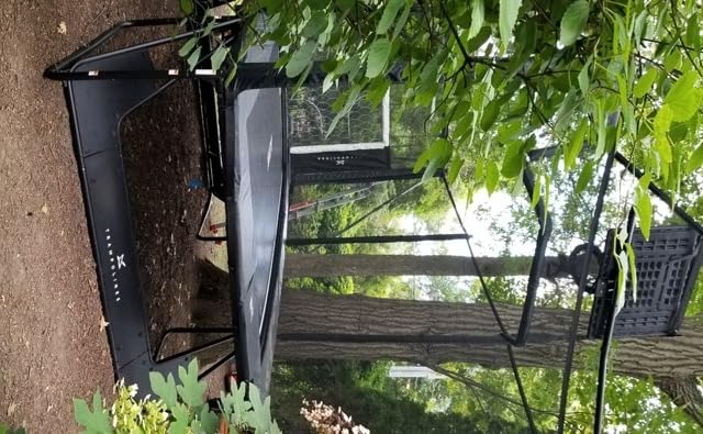 ACON X 17ft Rectangular Trampoline with Enclosure | Includes Safety Net, Safety Pad, Adjustable Ladder, and Ground Anchors | Ideal for Gymnastics and Advanced Tricks - Customer Photo 2