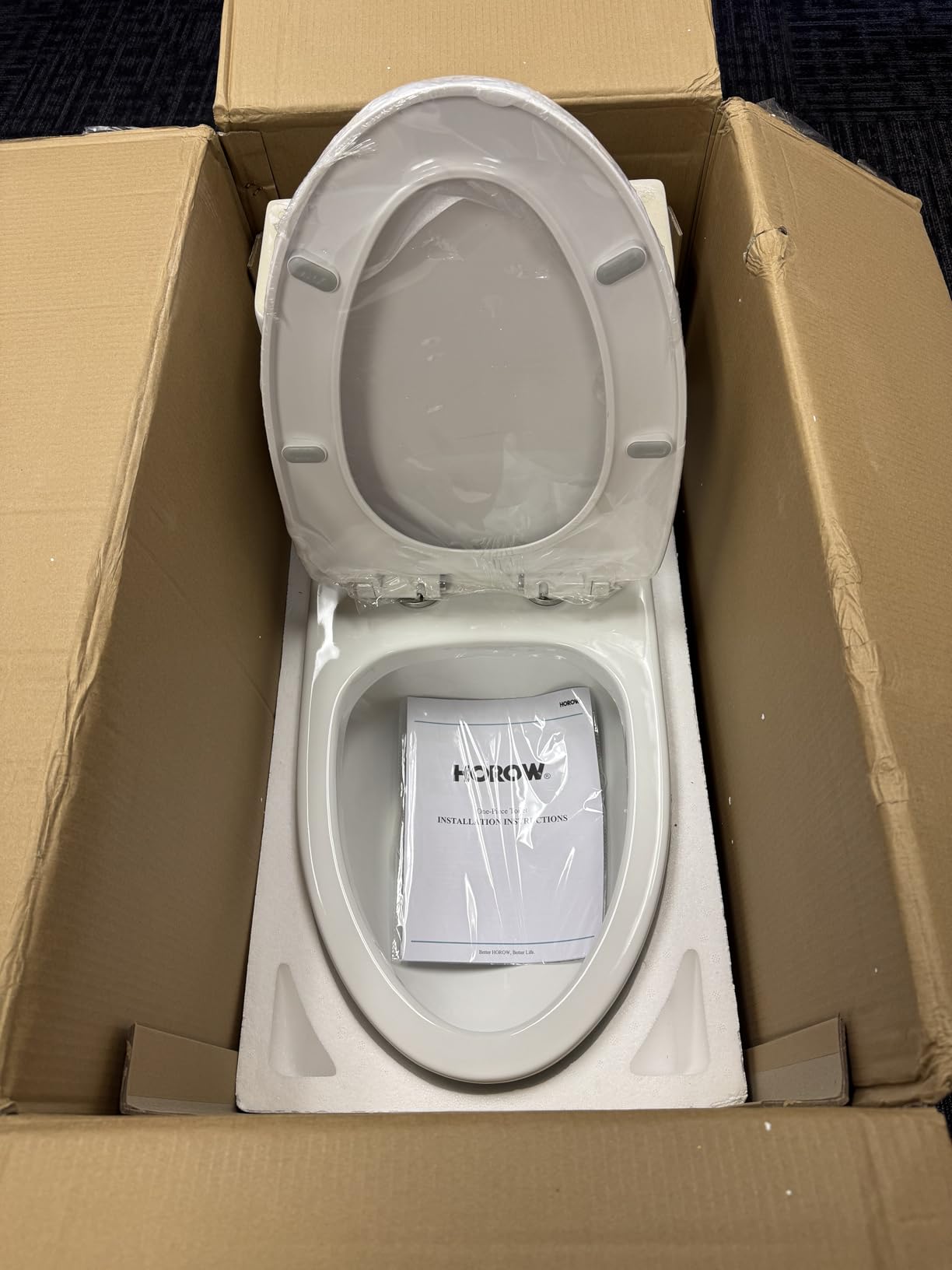 Dual flush toilet - Customer Photo 2
