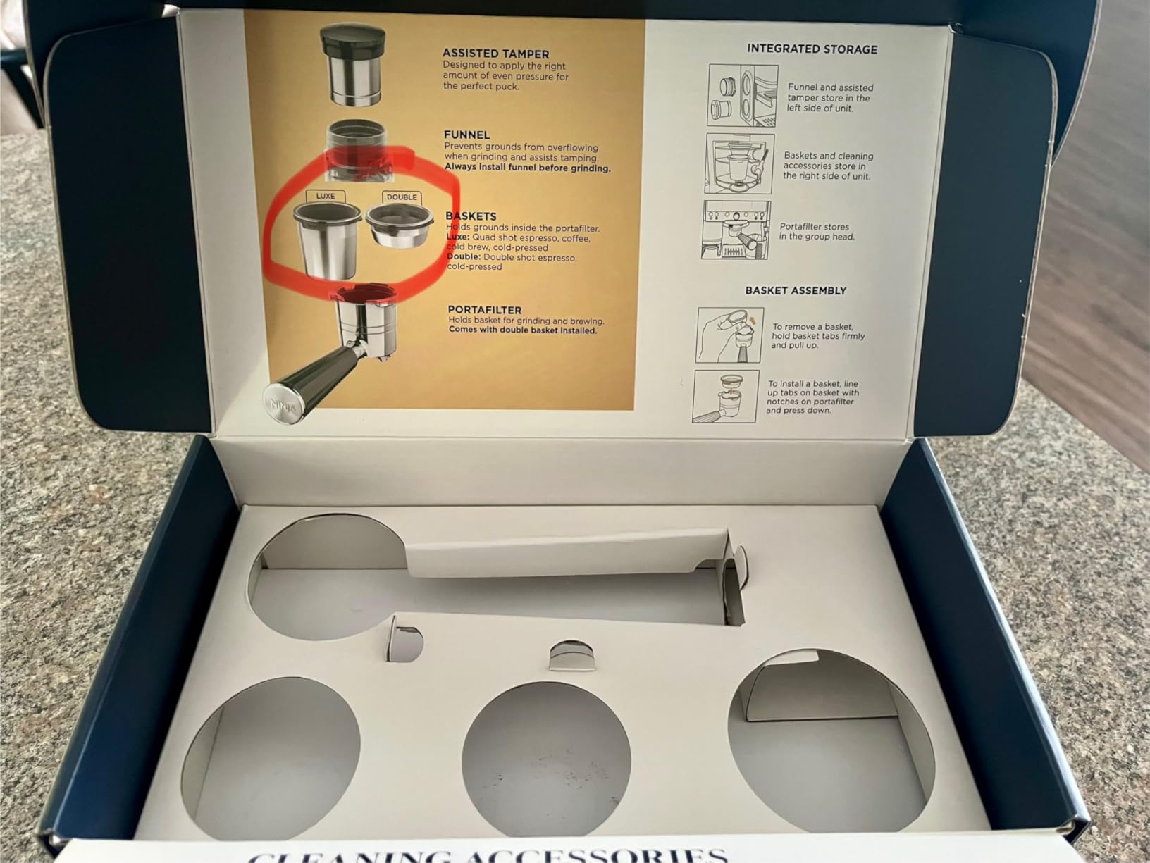 Ninja Luxe Cafe Premier 3-in-1 Espresso Machine, Drip Coffee, & Cold Brew | Built-in Grinder, Hands-Free Milk Frother, and Assisted Tamper for Cappuccinos & Lattes, Stainless Steel, ES601 customer photo 2