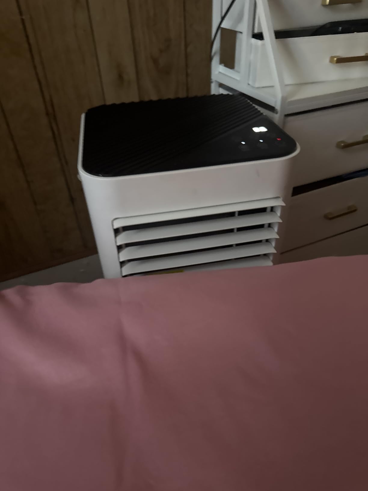 SereneLife Portable Conditioner, 8000 BTU 3-in-1 Compact Standing Air Conditioner for Rooms Up to 300 Sq. Ft., Energy Efficient Floor AC Unit with Remote Control, Universal Casters, Window Mount Kit - Customer Photo 2