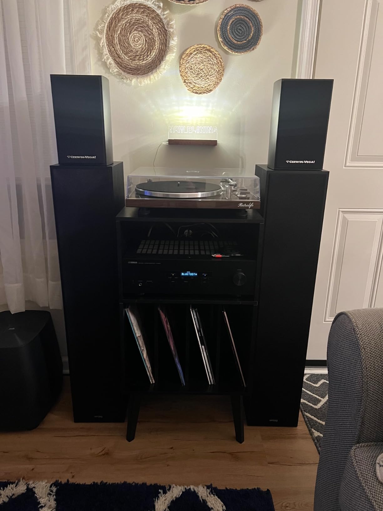 Dayton Audio Classic T65 Floor-Standing Tower Speaker Pair (Wood) - Customer Photo 1