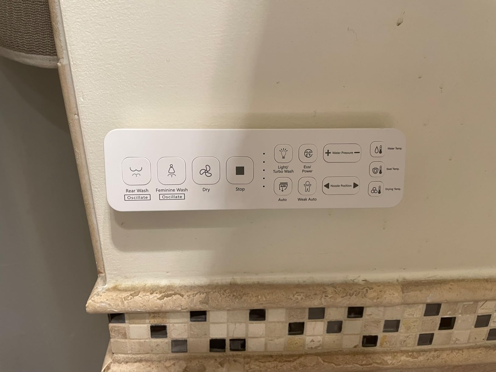 Upgrade Smart Bidet Toilet Seat Elongated, Electronic Heated Bidet with Adjustable Warm Air Dryer, Unlimited Warm Water, Night Light, Slow Closed Toilet Seat & Lid, Remote Control - Customer Photo 1