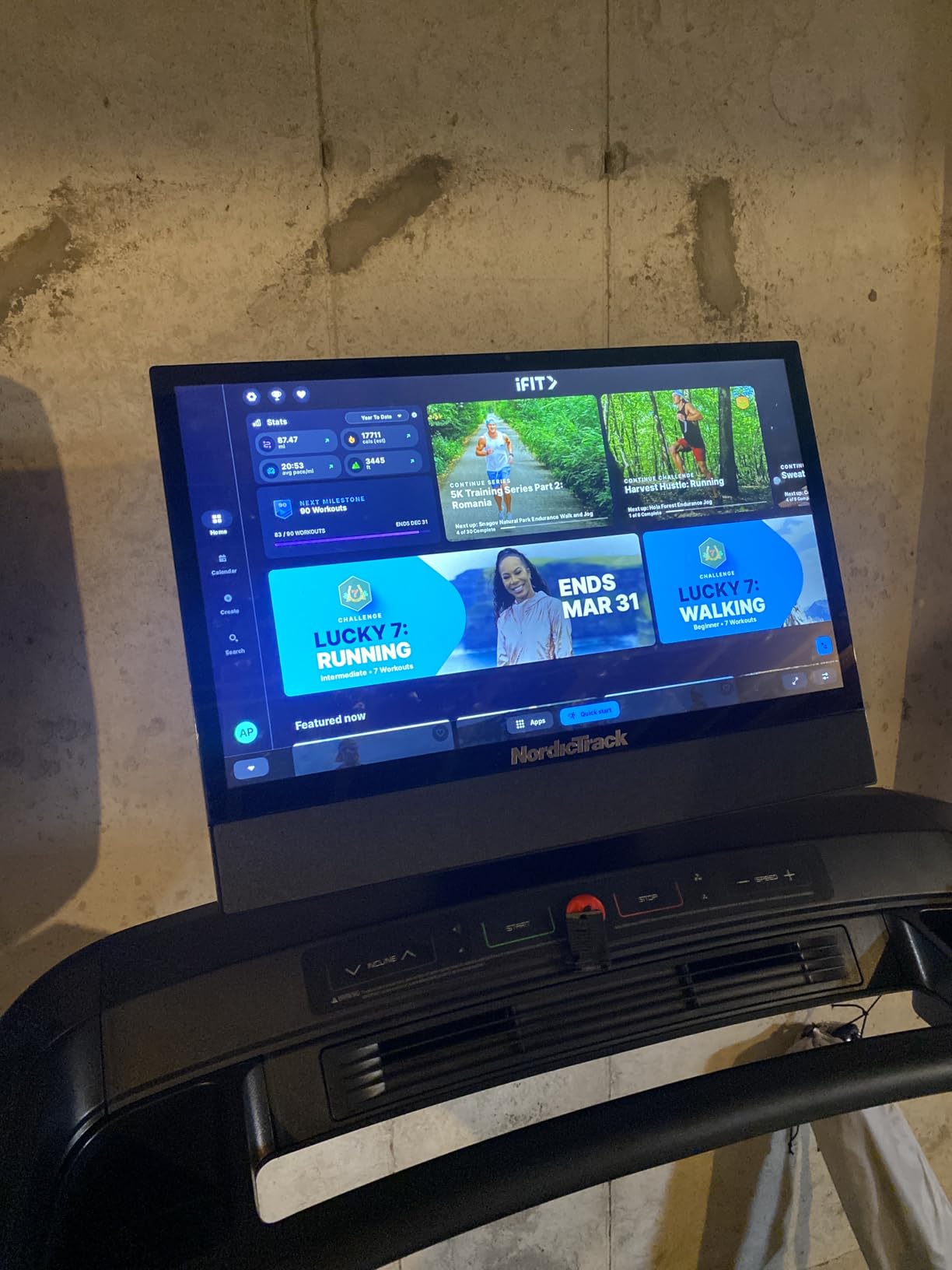 NordicTrack Commercial Series: Premium Foldable Treadmills, Incline & Decline, iFIT Membership Required to Access iFIT Content & Features - Customer Photo 2