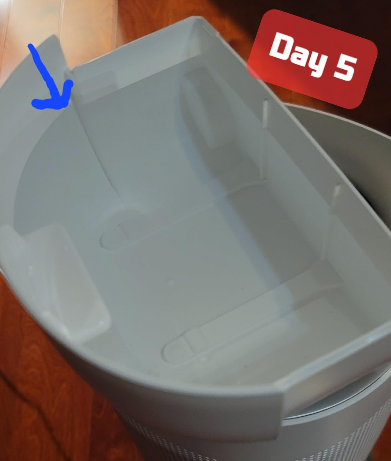 1000ml Air Dehumidifier w/Purifying Function for Home (800 Sq.Ft), Small Dehumidifiers with WIFI APP Control, Auto Shut Off, True HEPA Filter, Ideal for Closet Bedroom Bathroom 2 Filter Customer Review 1000ml Air Dehumidifier w/Purifying Function for Home (800 Sq.Ft), Small Dehumidifiers with WIFI APP Control, Auto Shut Off, True HEPA Filter, Ideal for Closet Bedroom Bathroom 2 Filter - Customer Photo 2