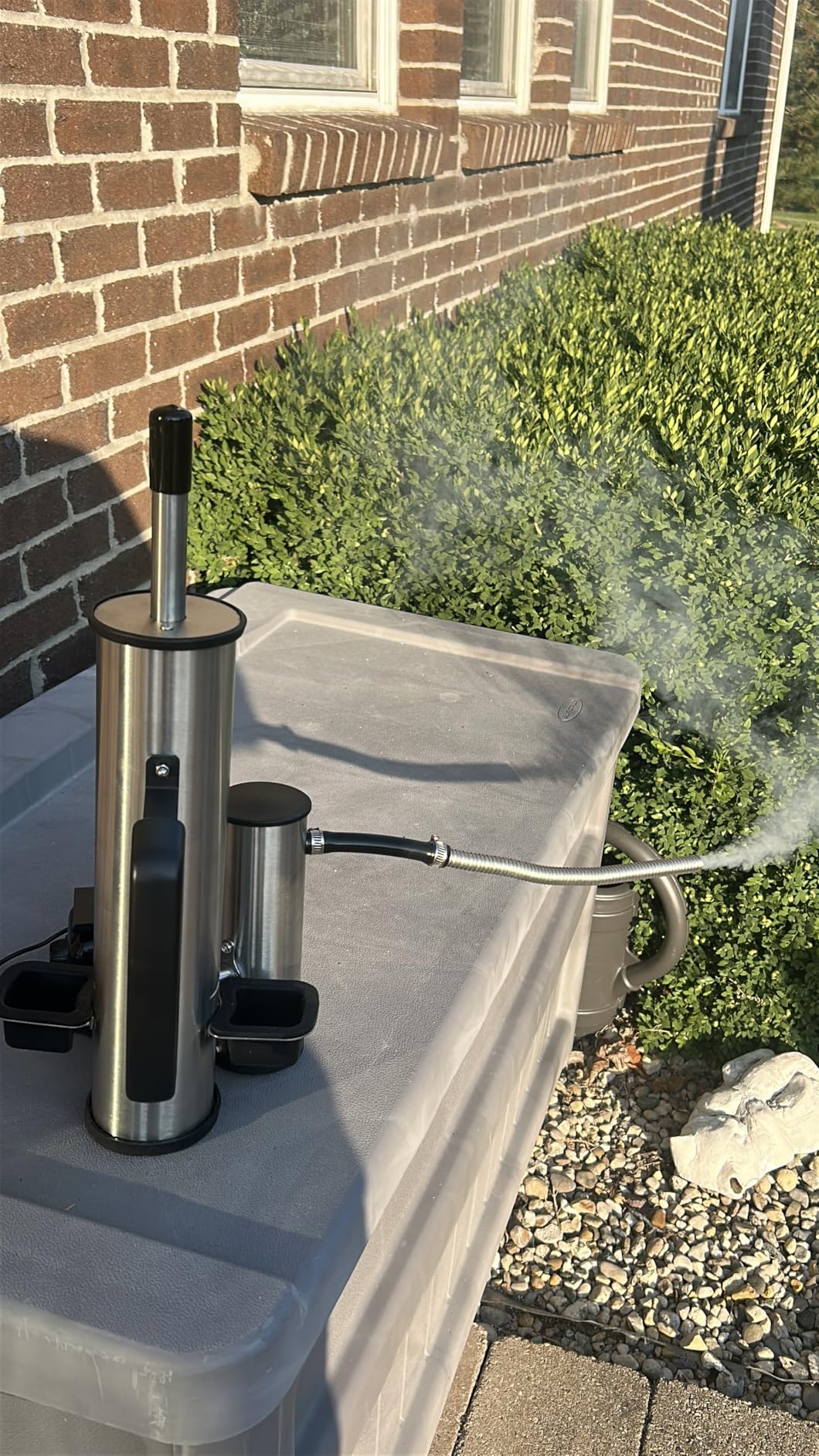 Smoke Generator For Cheese, Smoke Tube For Pellet Smoker, Portable Electric Smoke Maker Outdoor Smoker Accessories, Hot or Cold Smoking Attachment for any Grill or Smoke, Best Gifts for Men, Dad - Customer Photo 2