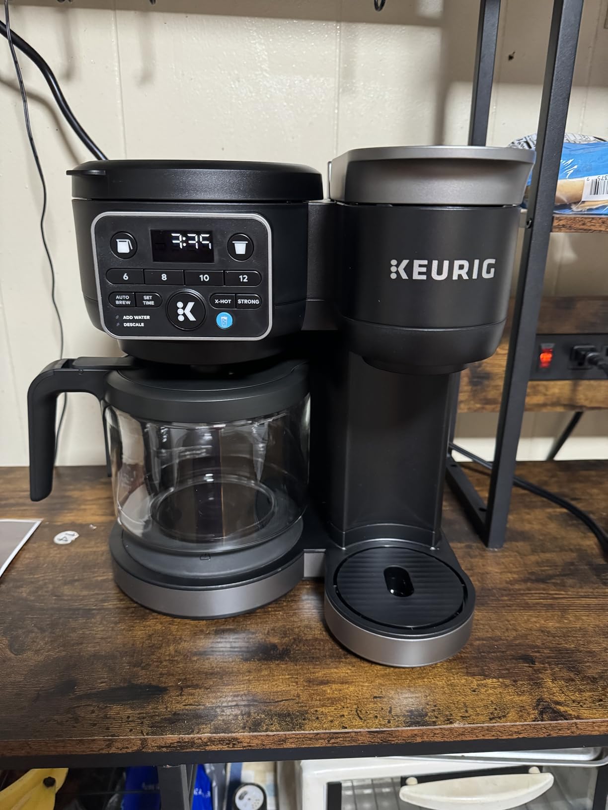 Keurig K-Duo Hot & Iced Single Serve & Carafe Coffee Maker, MultiStream Technology, 72oz Reservoir (Gen 2) - Customer Photo 1