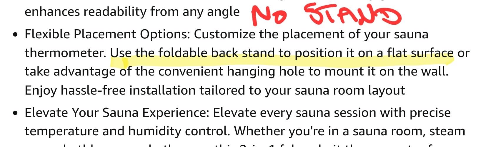 KT THERMO Sauna Thermometer 2 in 1 Fahrenheit Thermometer Hygrometer for Sauna Room, Indoor Humidity Temperature Monitor, Sauna Accessories for Infrared Steam Saunas - Customer Photo 2