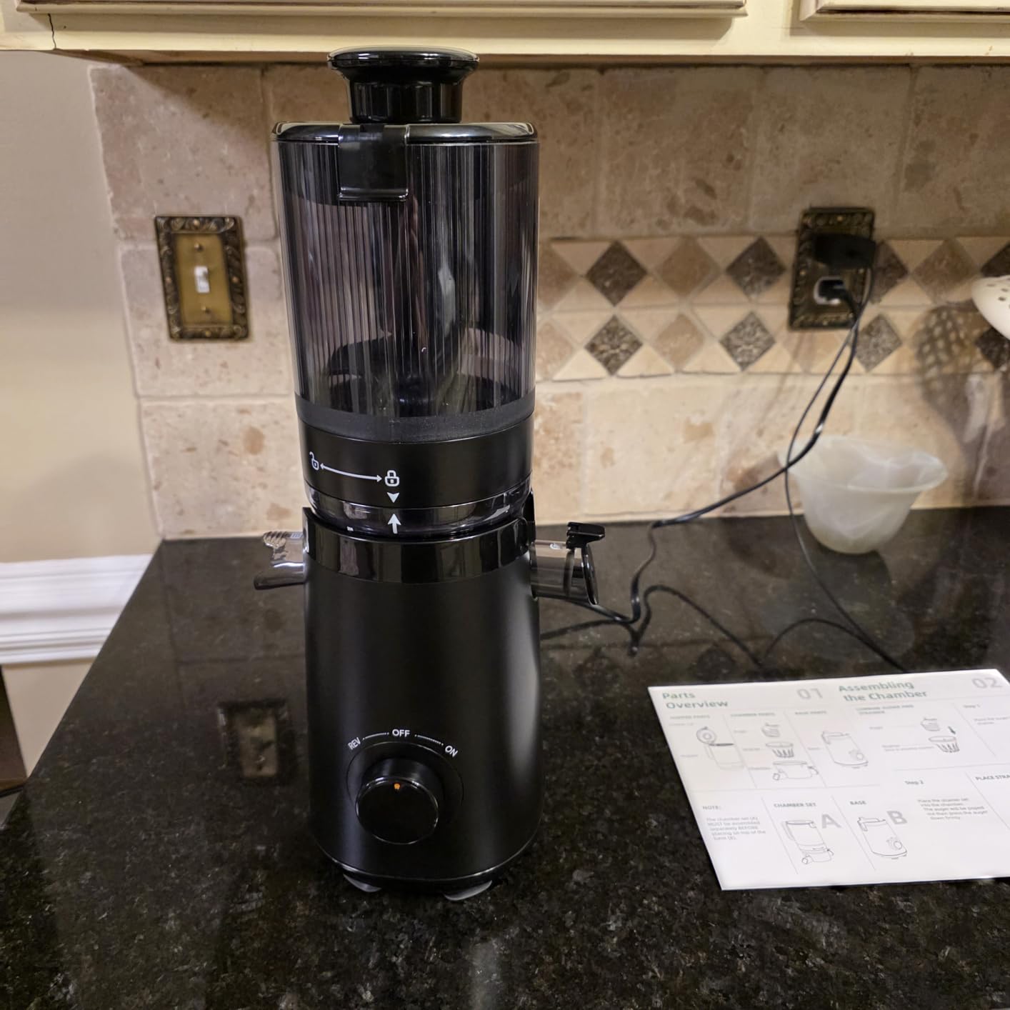 Juicer Machines, TUUMIIST Cold Press Juicer with 5.3