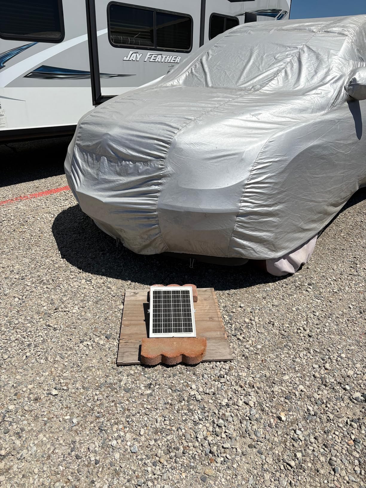SOLPERK 100W Solar Battery Charger Solar Battery Maintainer + Upgrade 10A MPPT Charge Controller + Adjustable Mount Bracket for Car RV Boat Motorcycle，12V Waterproof Solar Panel Kit Trickle Charging - Customer Photo 2