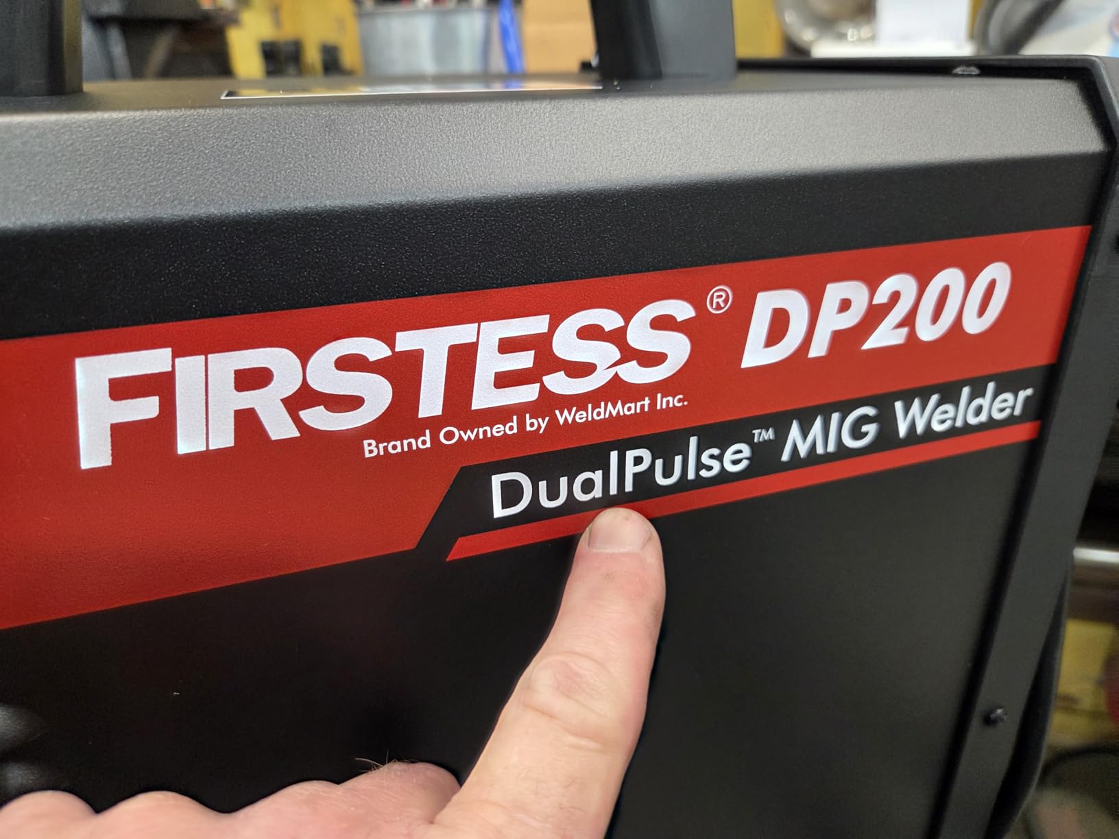 YESWELDER Firstess DP200 Dual Pulse,7-Inch LCD Screen 120/240V Dual Voltage MIG Welder,MIG/Pulsed MIG/Flux Core/Spool Gun MIG/Lift TIG/Stick Multiprocess Welding Machine - Customer Photo 1