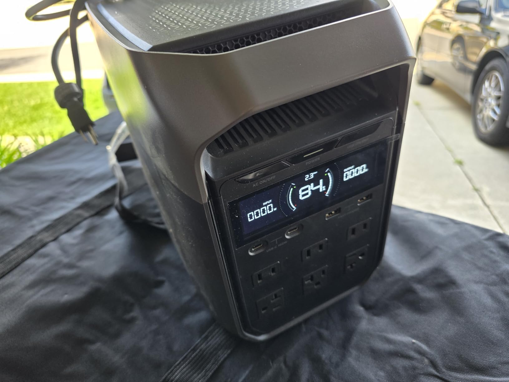 EF ECOFLOW DELTA 3 Portable Power Station, 1024Wh LiFePO4 Battery, Full Charge in 56 Min, 1800W AC/100W USB-C Output, Solar Generator(Solar Panel Optional) for Home Backup Power, Camping & RVs Customer Review EF ECOFLOW DELTA 3 Portable Power Station, 1024Wh LiFePO4 Battery, Full Charge in 56 Min, 1800W AC/100W USB-C Output, Solar Generator(Solar Panel Optional) for Home Backup Power, Camping & RVs - Customer Photo 2