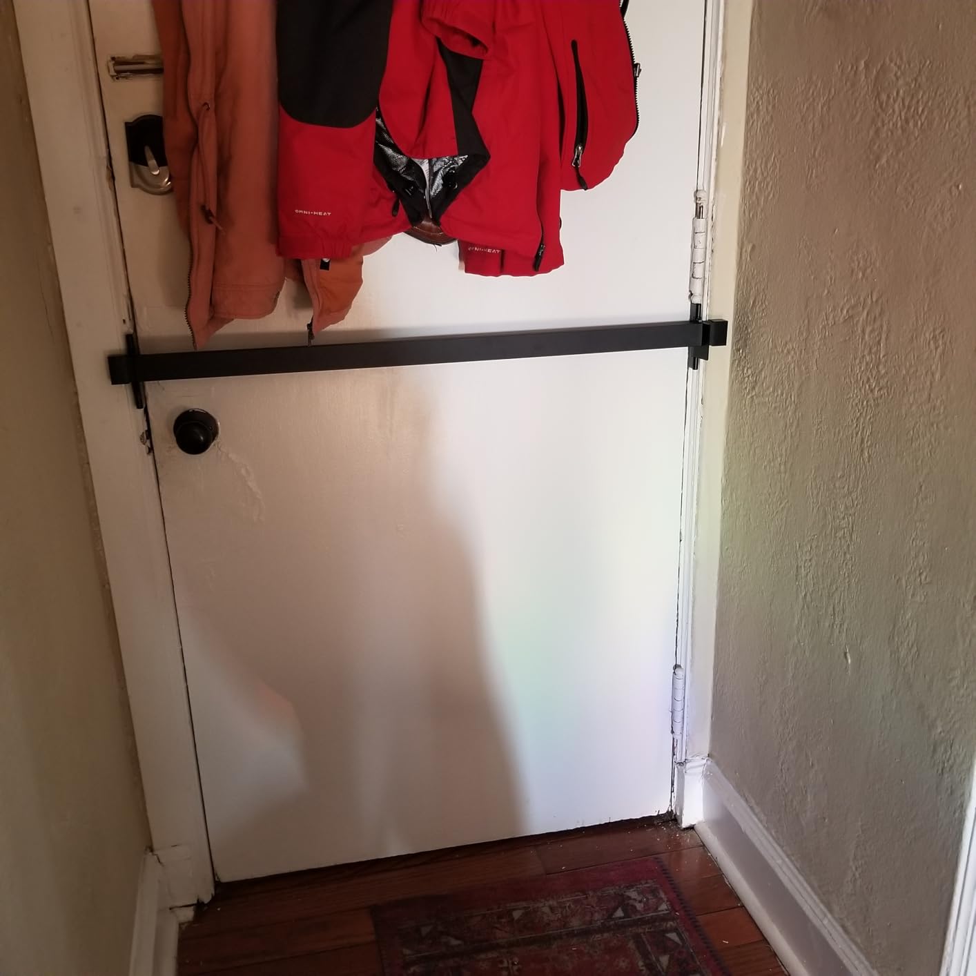 Door Security Bar-by Doorricade-Secure The Entire Width of Your Inward Opening Front Door-Safe Room. Fits Doors up to 32