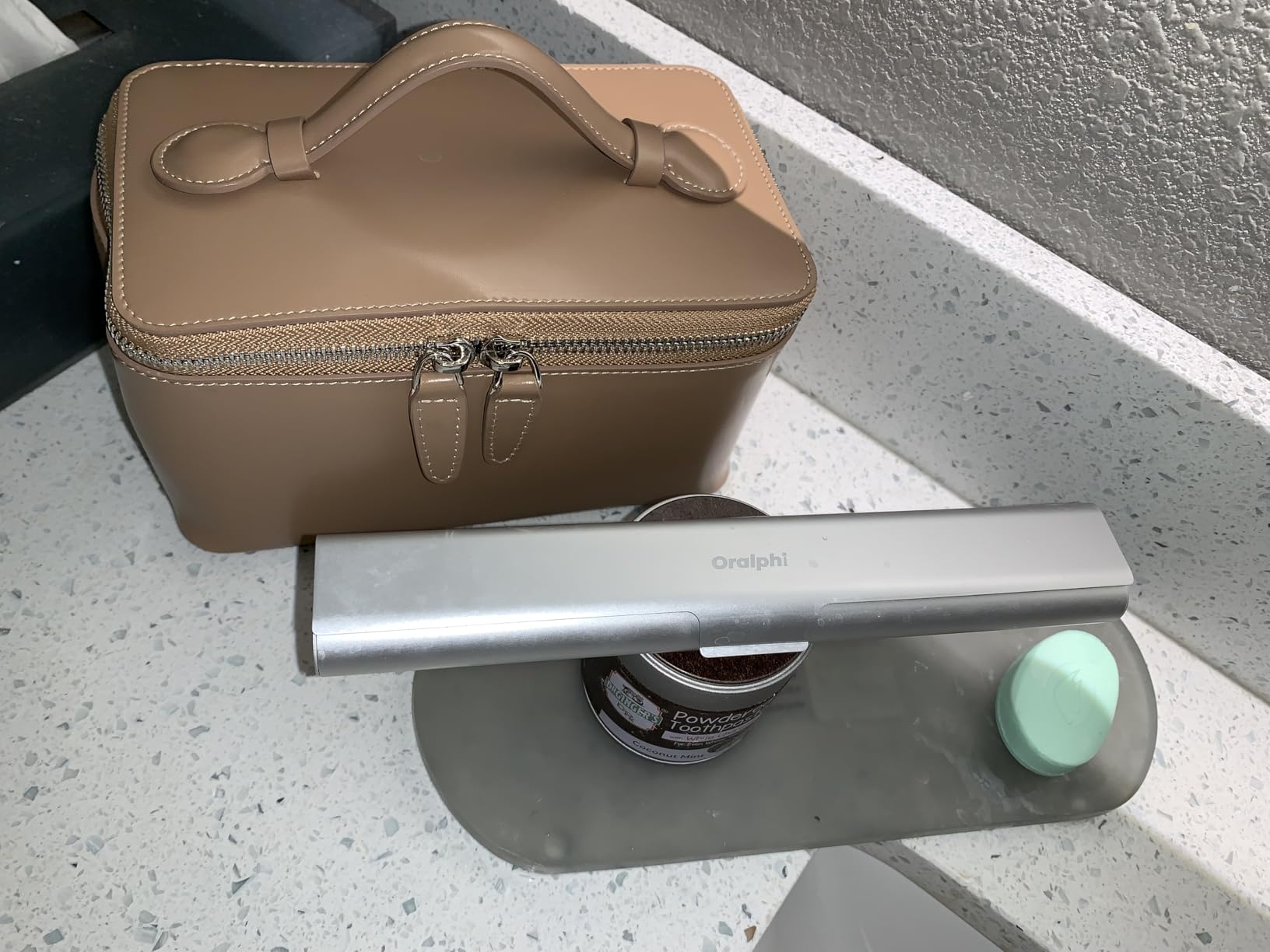 Aluminum Toothbrush Travel Case, Portable Travel Toothbrush Holder, Durable Manual Toothbrush Box Container for Traveling, Bathroom, Camping, Business Trip-1Pack Silver - Customer Photo 1