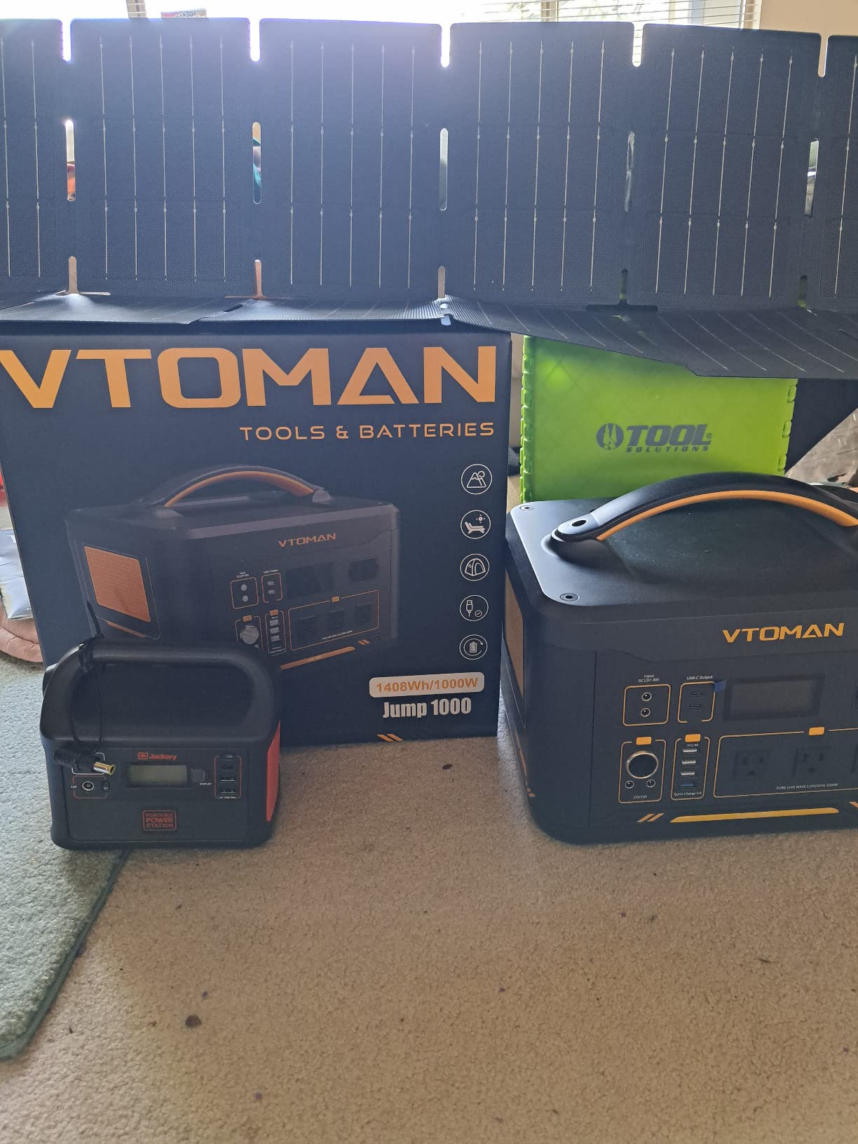 VTOMAN FlashSpeed 300 Portable Power Station 300W, 230Wh Solar Generator with LiFePO4 Battery Pack, 3000 Cycles, PD 100W USB-C, 6 Outlets for Outdoor Camping, RV, Off-grid, Home Backup - Customer Photo 1