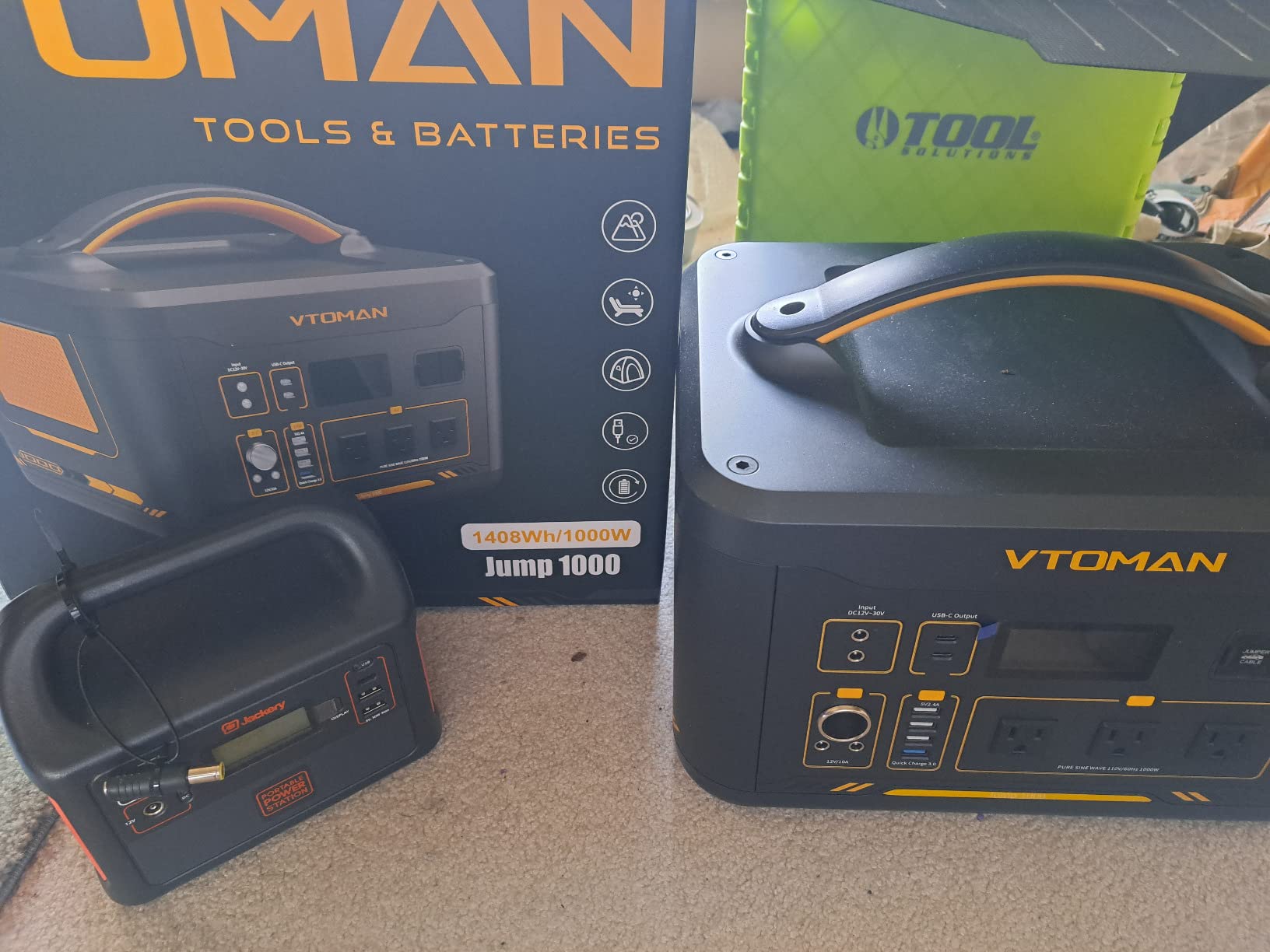 VTOMAN FlashSpeed 300 Portable Power Station 300W, 230Wh Solar Generator with LiFePO4 Battery Pack, 3000 Cycles, PD 100W USB-C, 6 Outlets for Outdoor Camping, RV, Off-grid, Home Backup - Customer Photo 2