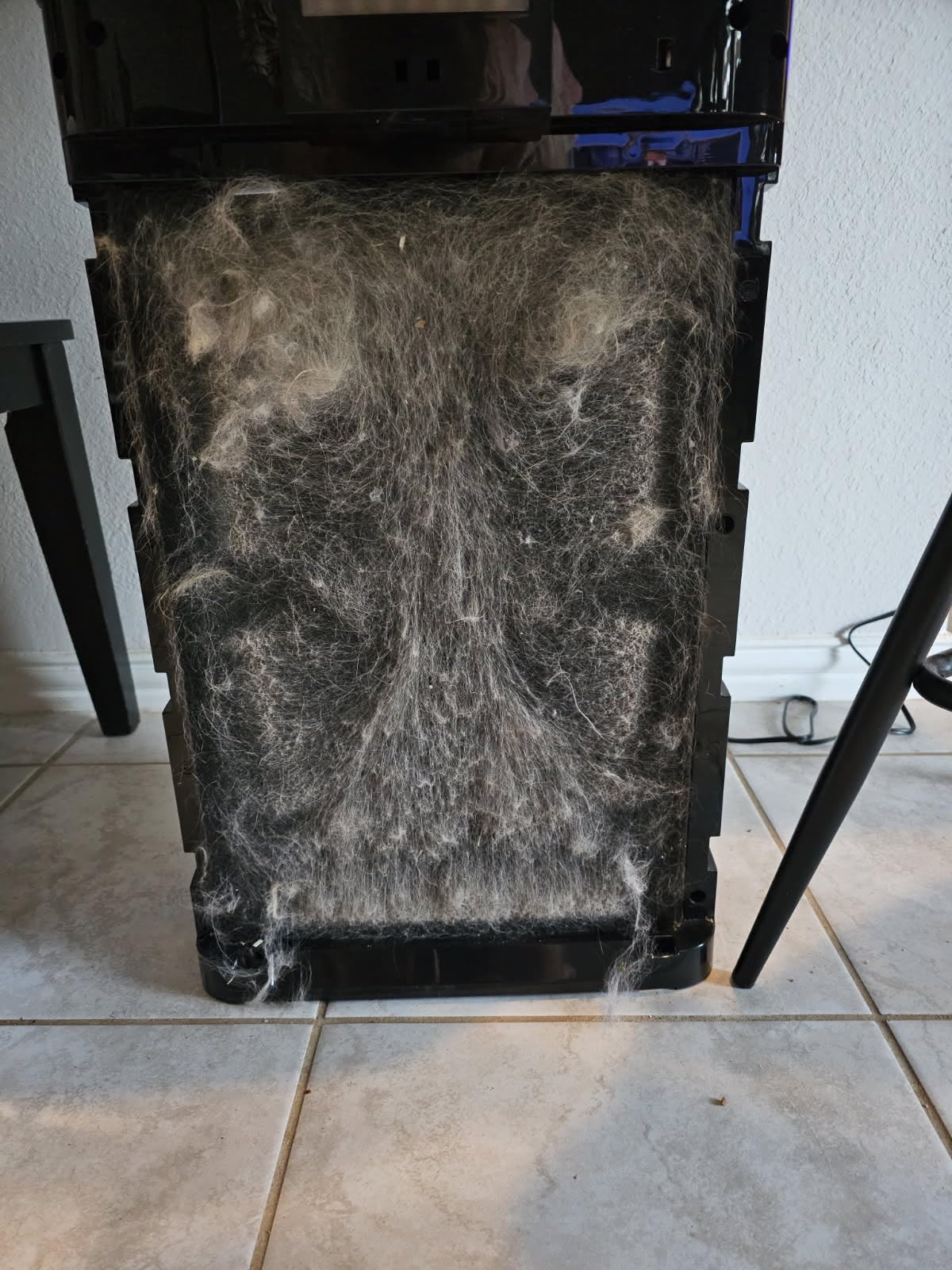 Large Pet Air Purifier for Home up to 4200 sq ft, Suck up Floating Cat Dog Hair, 7-Stage Filter, Anion Activated Carbon HEPA Air Purifiers for Pet Hair Dander Odor Allergies Pollutant, Zero Ozone - Customer Photo 1