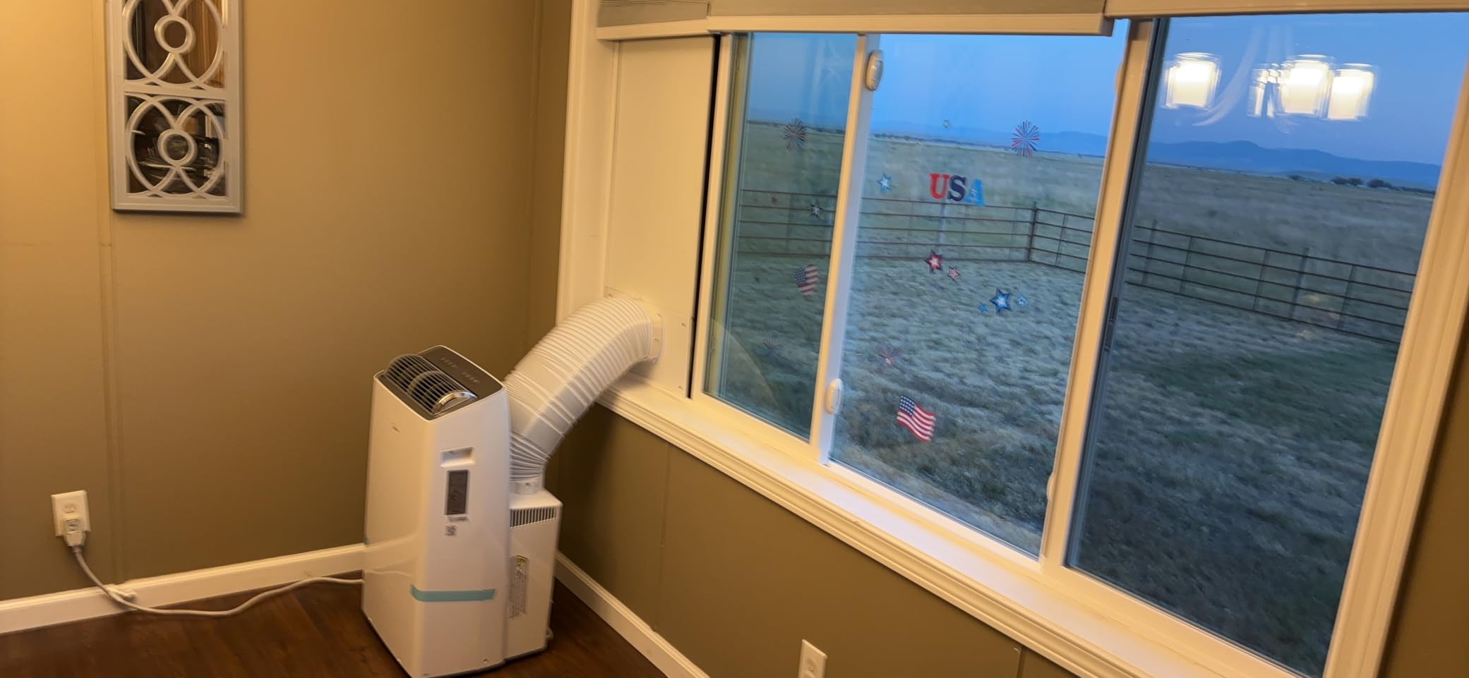 Midea Duo 14,000 BTU(12,000 BTU SACC) High Efficiency Inverter, Quiet Portable Air Conditioner, Cools up to 550 Sq.Ft., Works with Alexa/Google Assistant, Includes Remote Control&Window Kit (Renewed) - Customer Photo 1