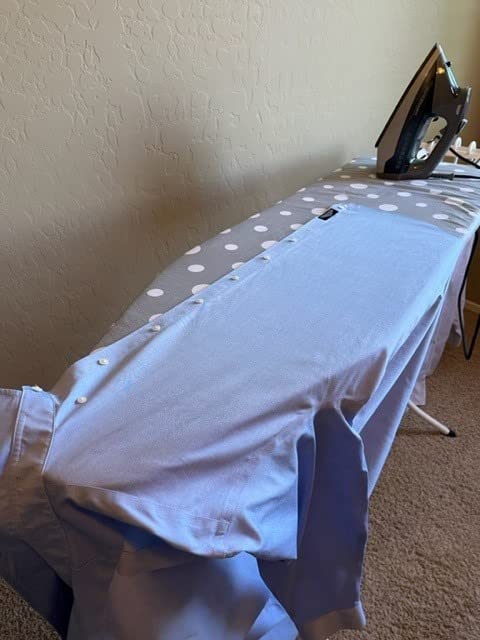 Pursteam SteamBurst+ 1750W Steam Iron, Ceramic Soleplate, Adjustable Steam, Burst of Steam, Self-Clean, Anti-Calc, Anti-Drip, Powerful & Long-Lasting Steam for All Fabrics - Customer Photo 4