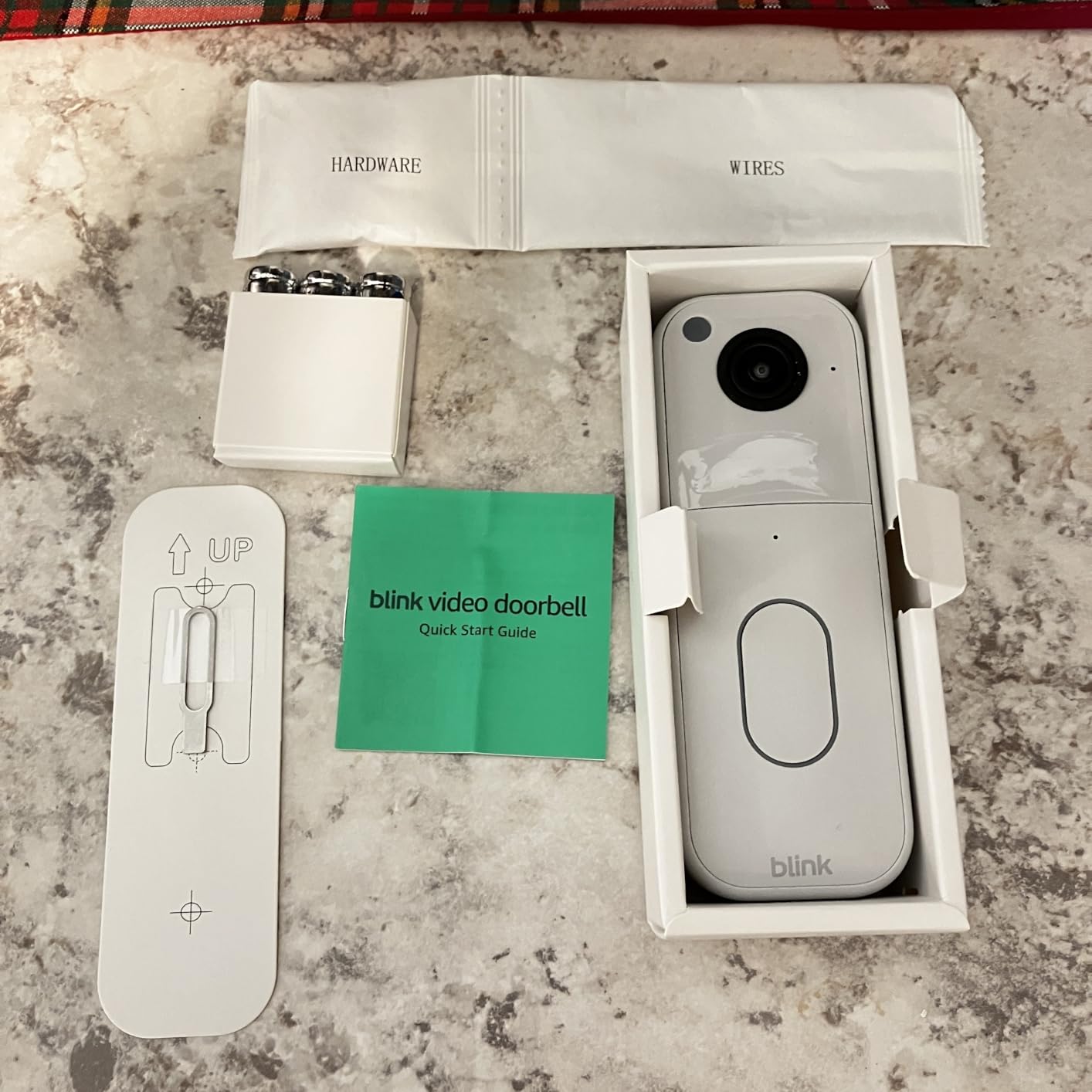 Blink Video Doorbell (newest model) – Head-to-toe HD view, two-year battery life, and simple setup. Required Sync Module not included – Add-On (Black) - Customer Photo 1