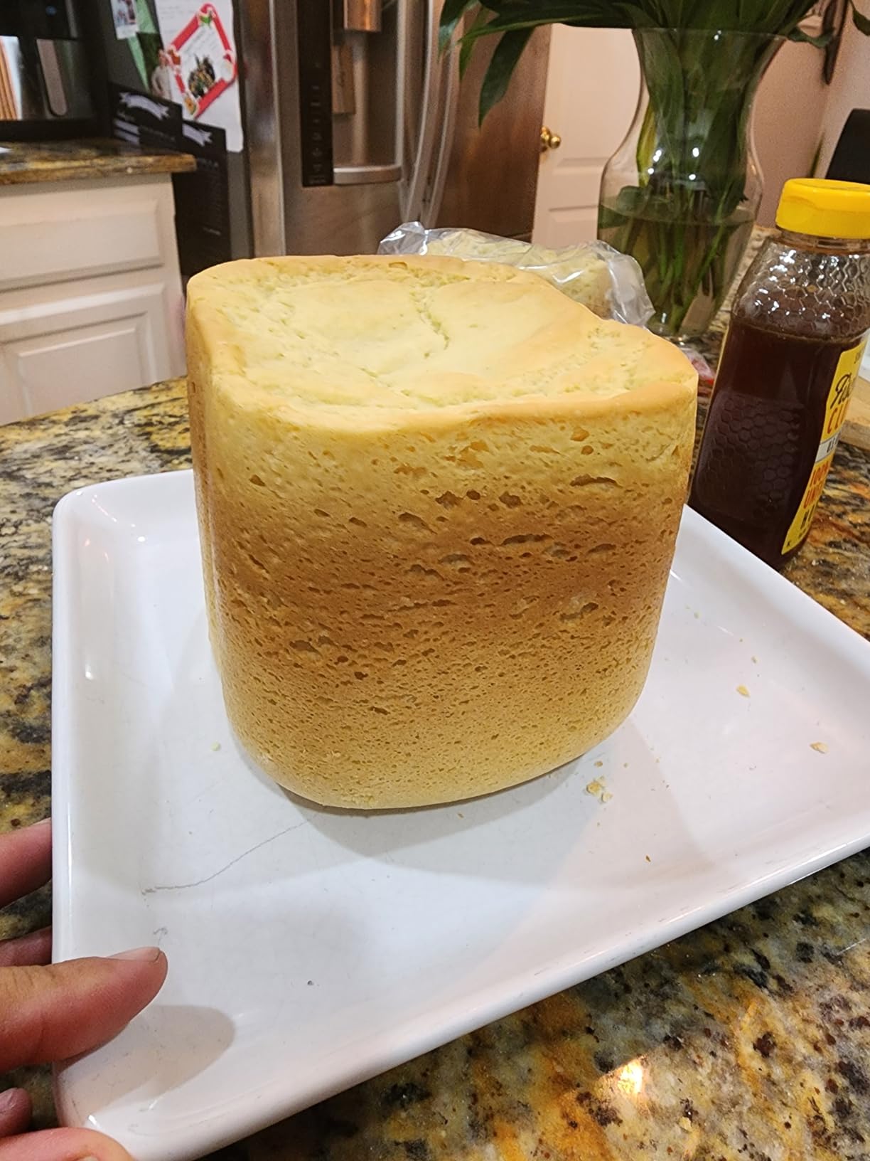 EUHOMY 25-in-1 Bread Maker Machine 2LB Breadmaker, Bread Machines with Nut Dispenser and Yeast Dispenser, 3 Loaf Sizes 3 Crust Colors, Dough Maker with Customized Options, Gluten-Free, Recipe, Gifts - Customer Photo 1
