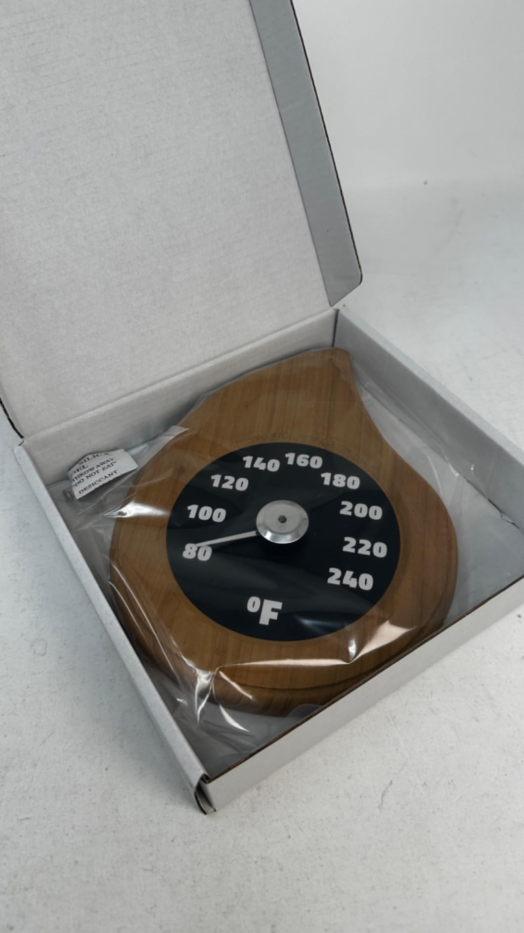 Premium Wooden Sauna Thermometer & Hygrometer - Large Numbers, Durable and Long Lasting, Easy to Install Sauna Thermometer Fahrenheit - Customer Photo 2