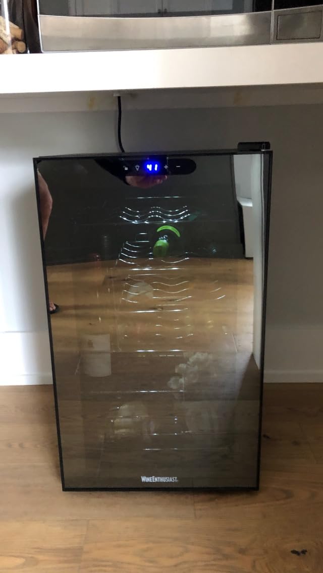 Wine Enthusiast 20-Bottle Wine Cooler - Premium Compressor Wine Fridge for Home and Kitchen - Customer Photo 1