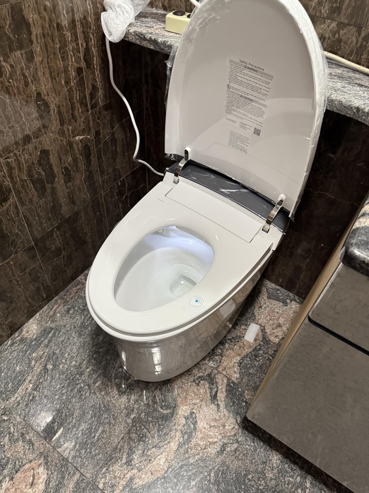 CANEST Smart Toilet with Bidet Built in, 1000 Gram MaP Flush Score, Bidet Toilet 12