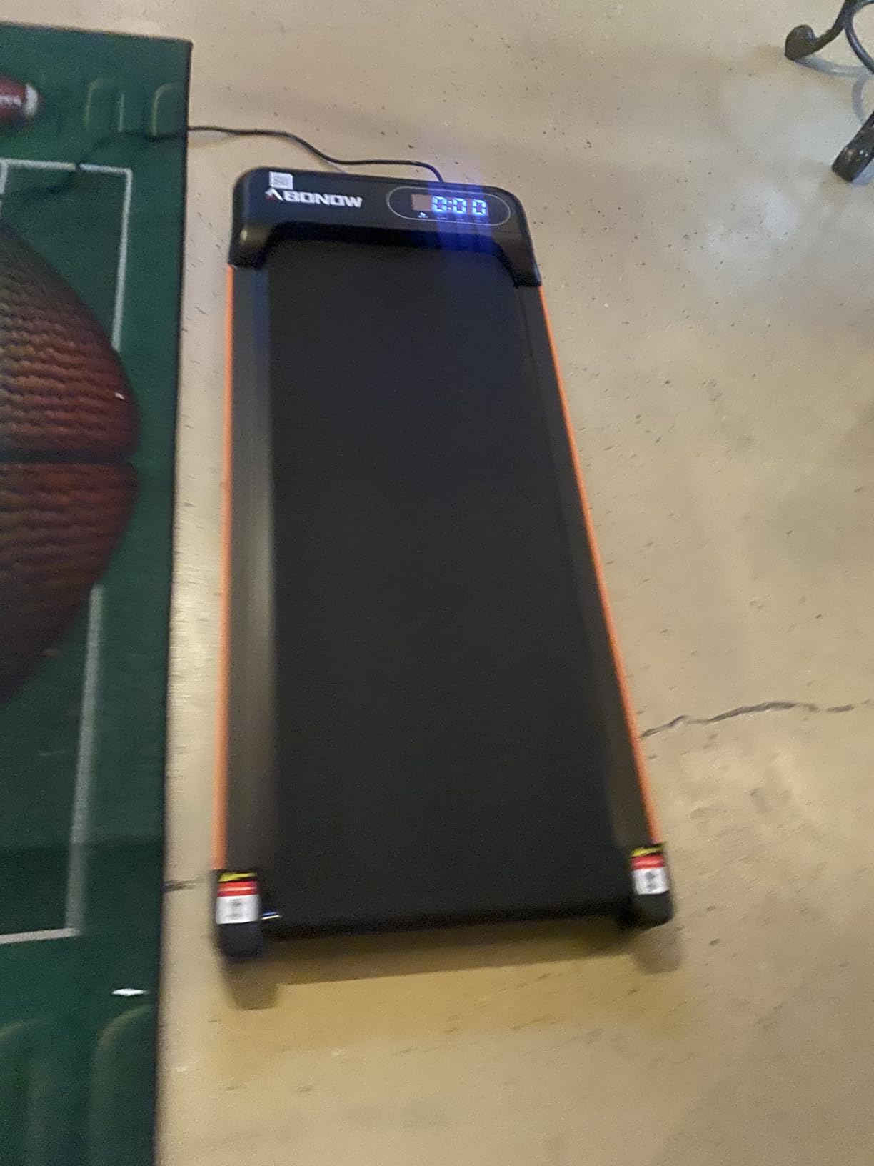 Walking Pad, Under Desk Treadmill with Incline for Home Office 2.5HP Portable Walking Treadmill with 265 Lbs Weight Capacity Walking Machine, Remote Control, LED Display - Customer Photo 3